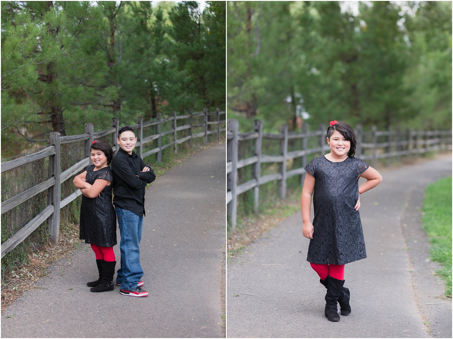Hartnett Park Family Photos in Albuquerque New Mexico | Family of four photography