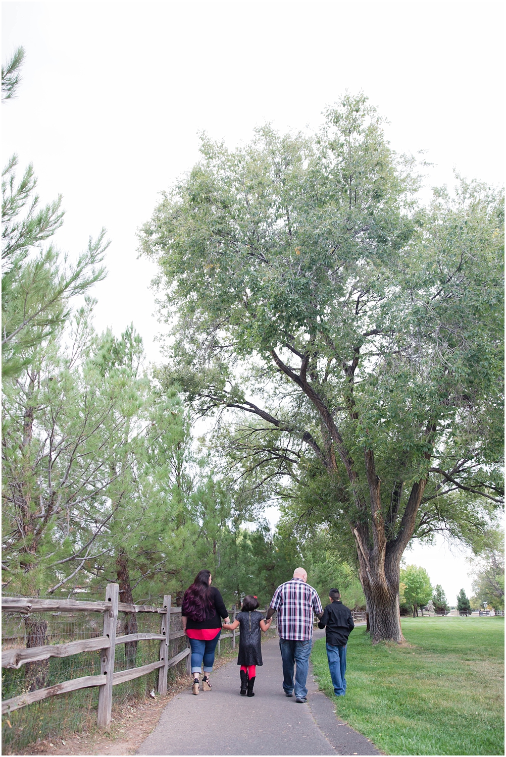 Hartnett Park Family Photos in Albuquerque New Mexico | Family of four photography
