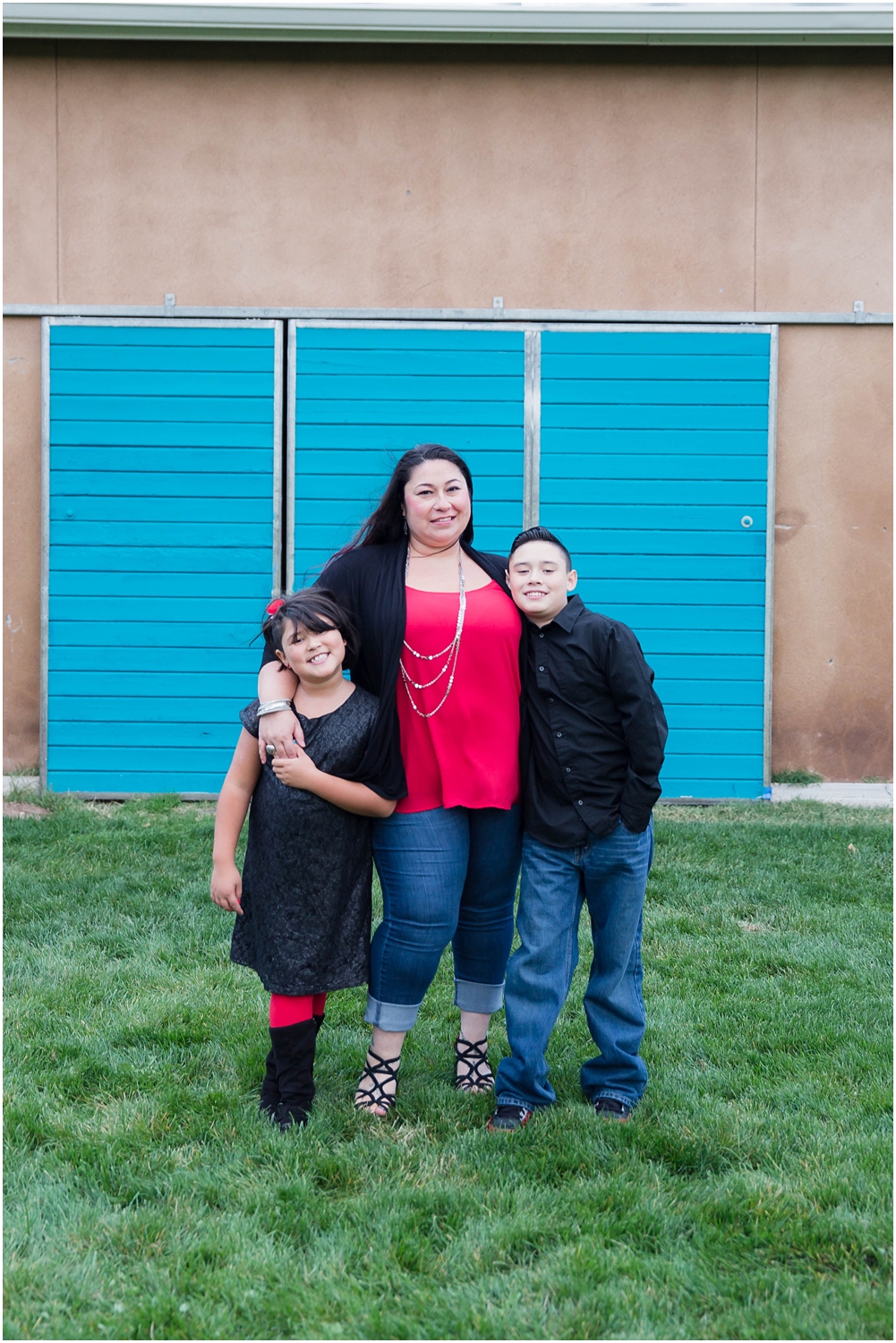 Hartnett Park Family Photos in Albuquerque New Mexico  | Family of four photography
