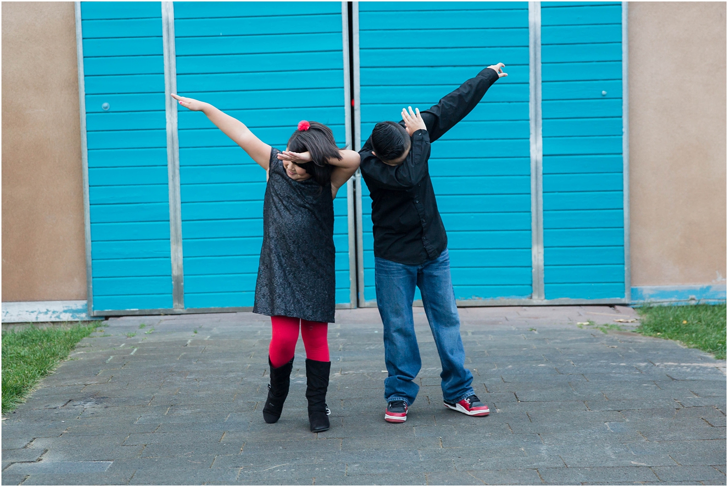 Hartnett Park Family Photos in Albuquerque New Mexico | Family of four photography