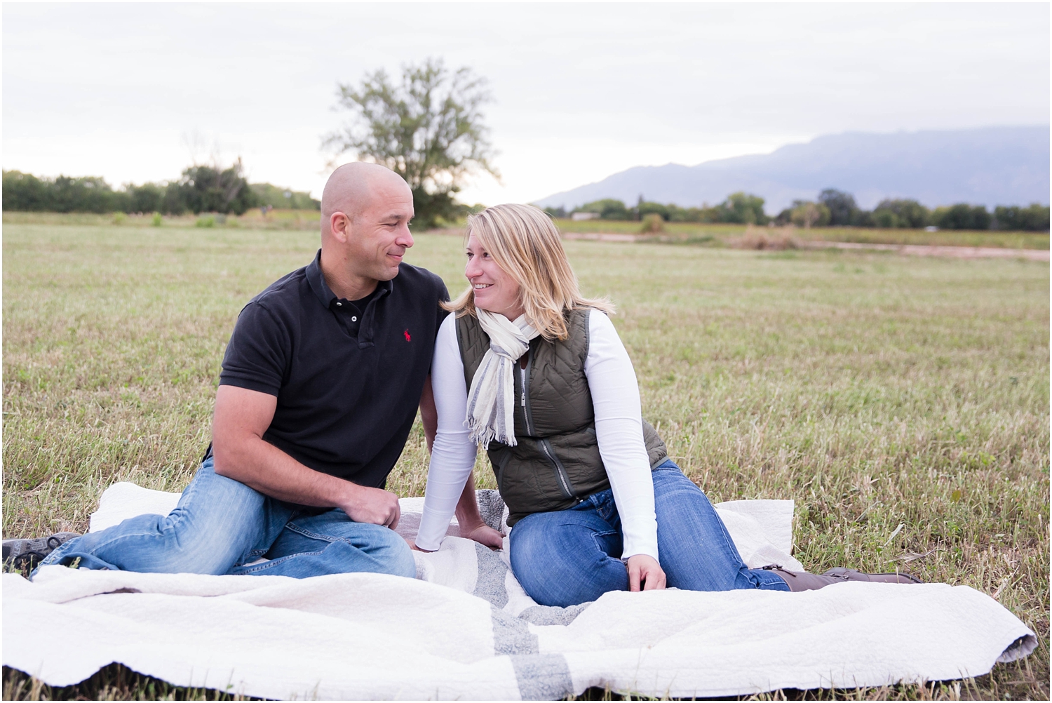 Los Poblanos Open Space Albuquerque Family Photography | Family of four photography