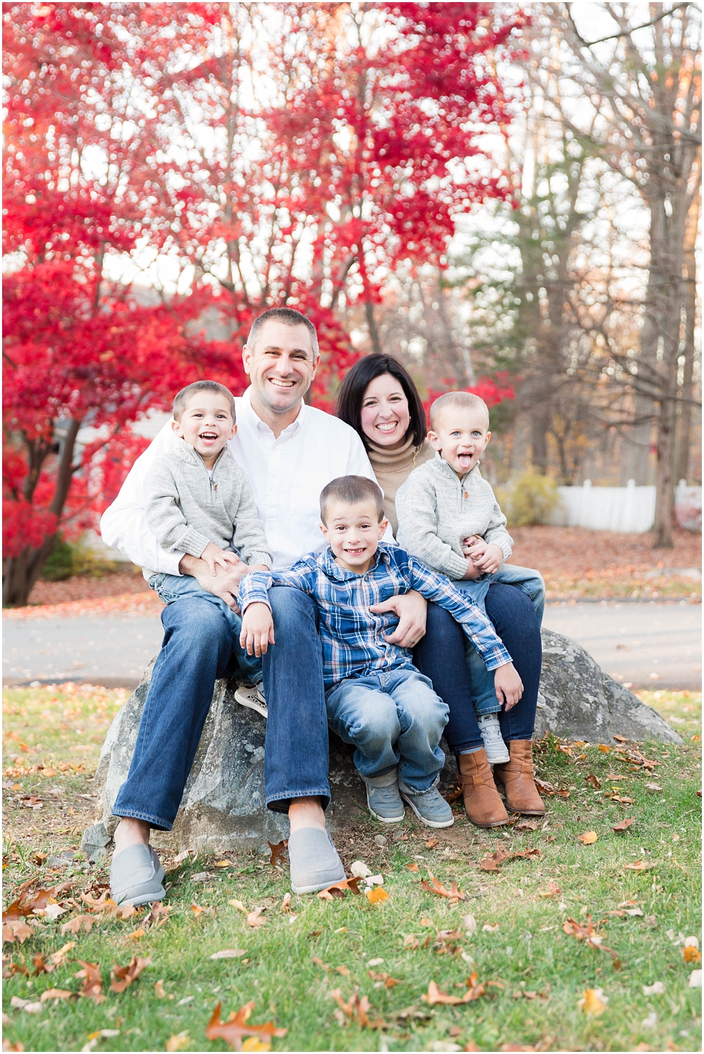 North New Jersey Fall Family Photography