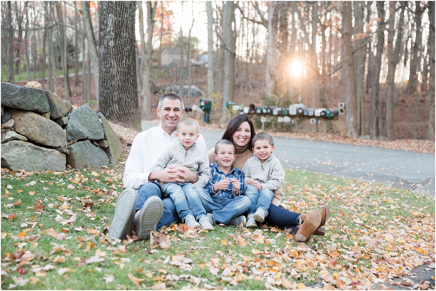 North New Jersey Fall Family Photography