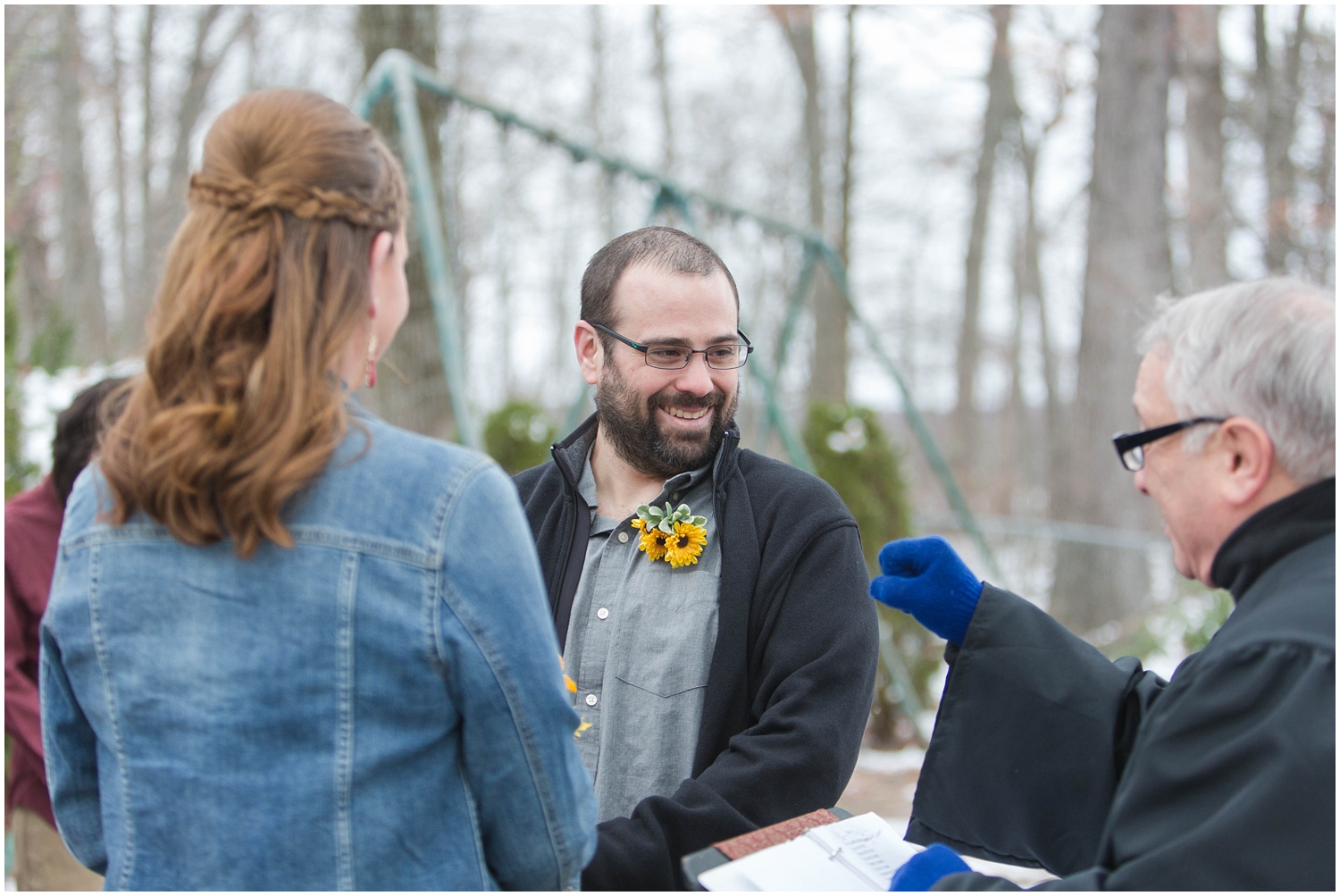 Outdoor wedding in Budd Lake, NJ