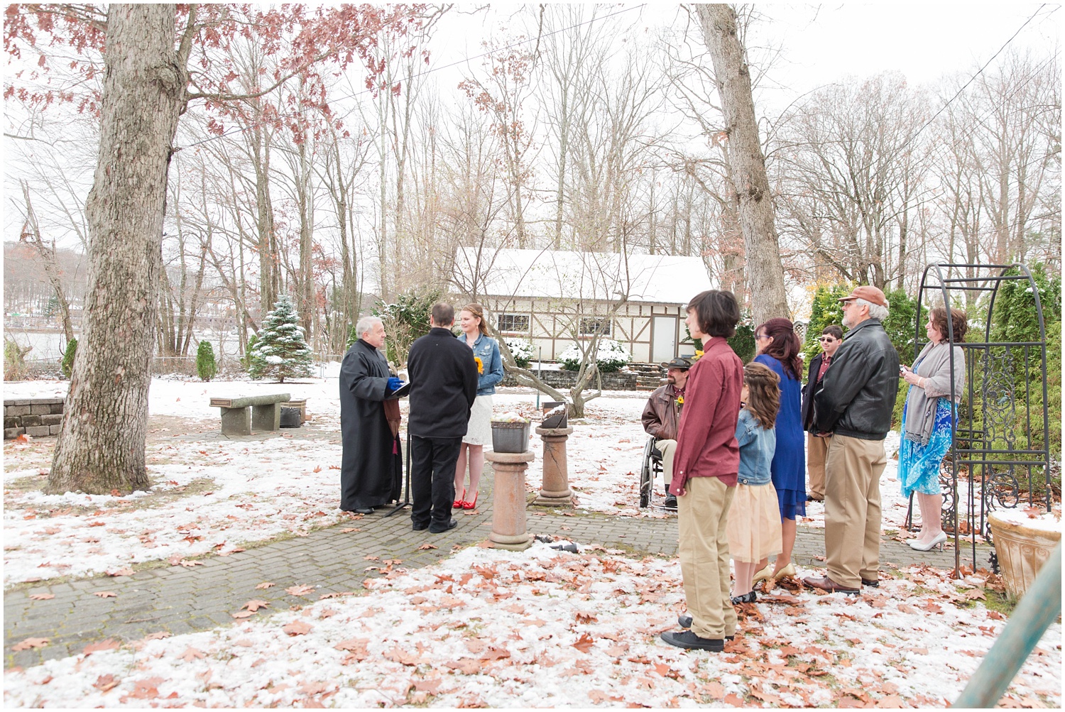 Outdoor wedding in Budd Lake, NJ