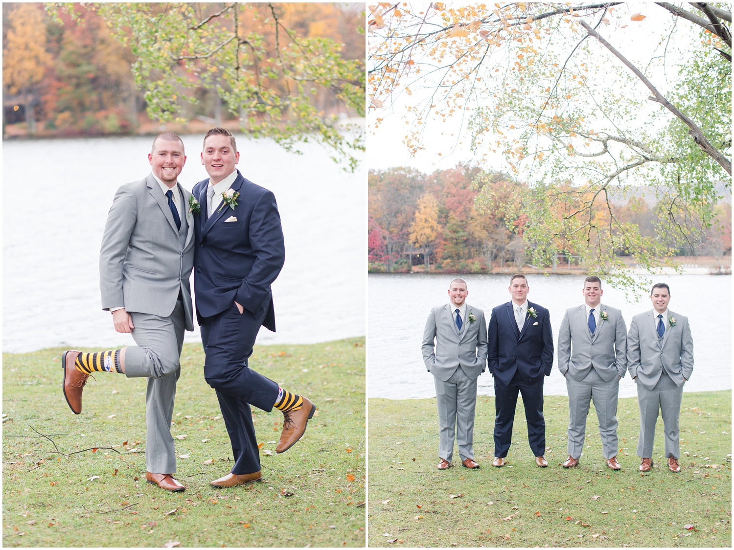 The Lodge at Mountain Springs Lake Resort bride and groom portraits