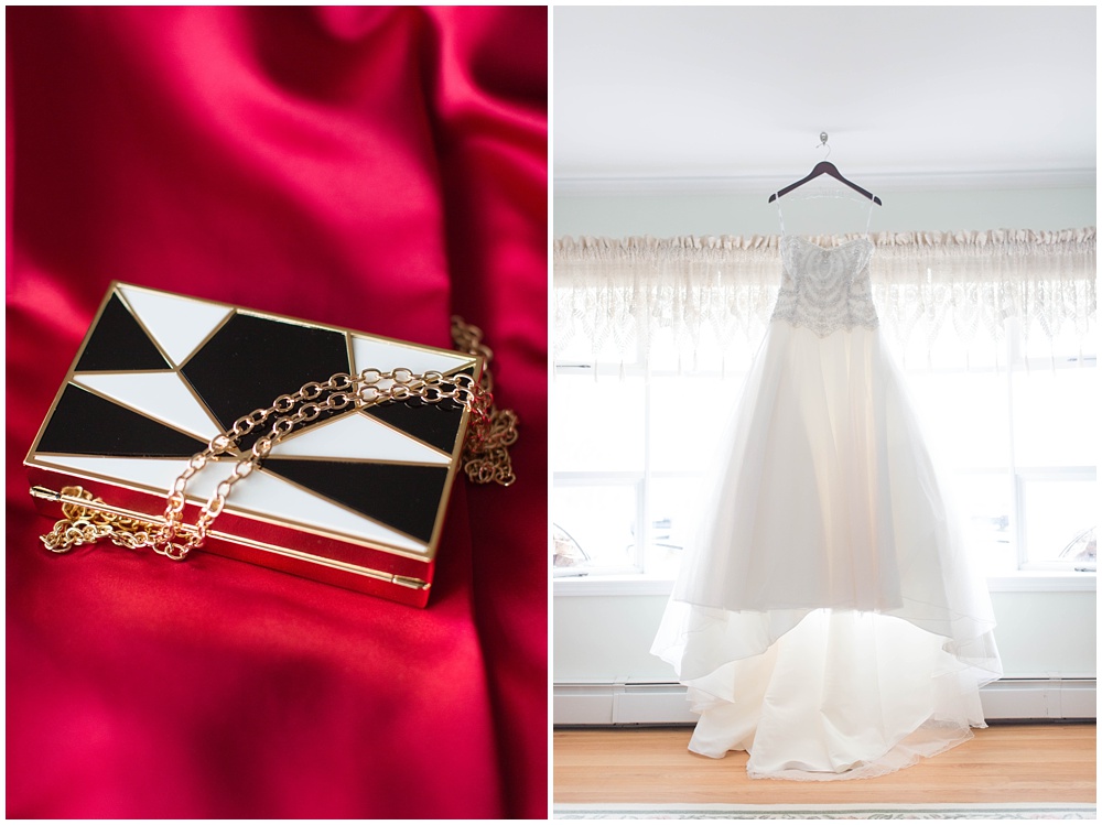 Black and Red wedding details