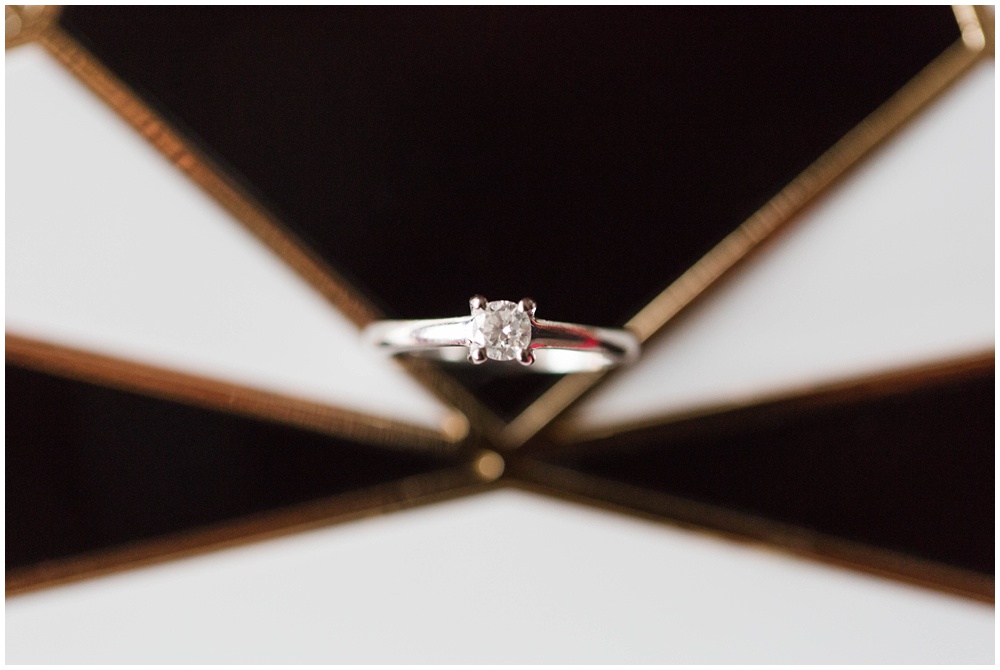 Black and Red wedding details