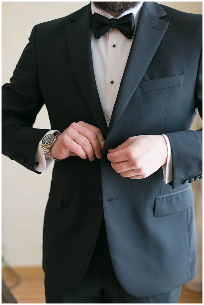 Black and Red wedding details