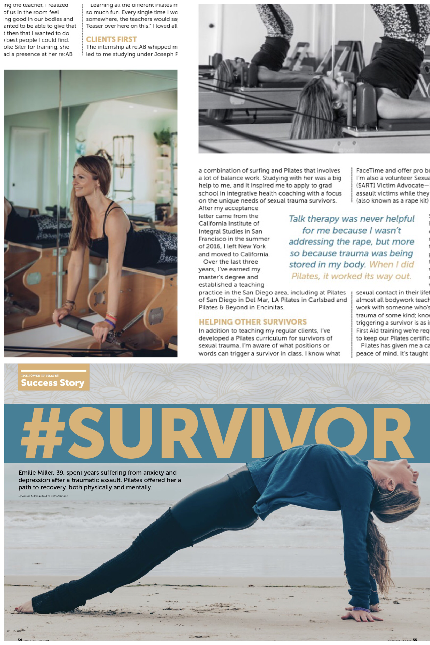 Pilates Style Magazine July - August 2019