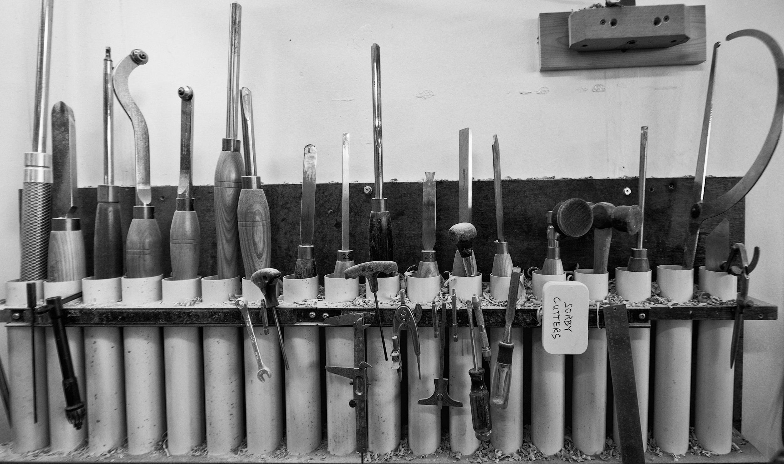 Various ​tools I use with my lathe