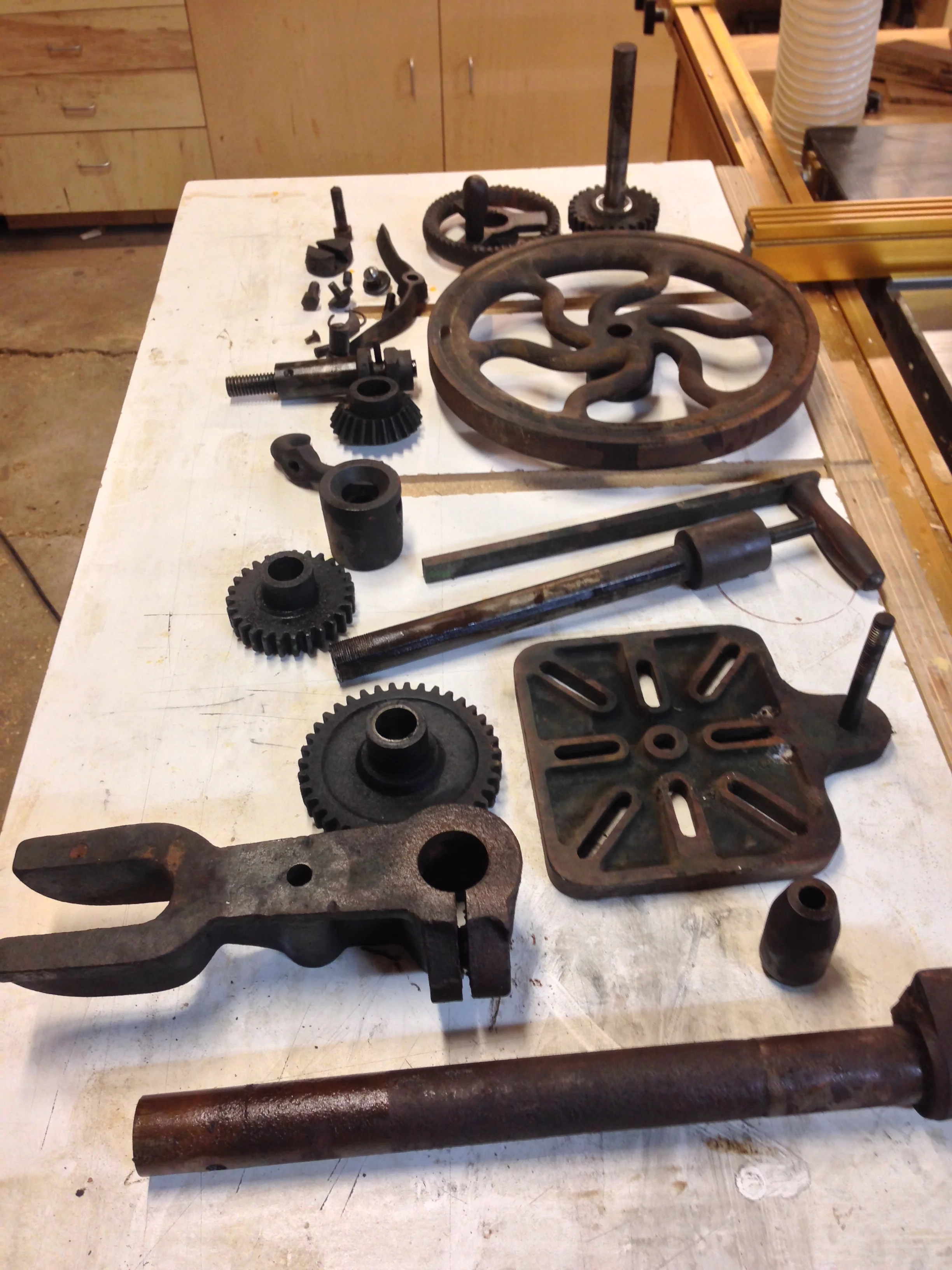 Post Drill, uh, post — DCW Woodworks