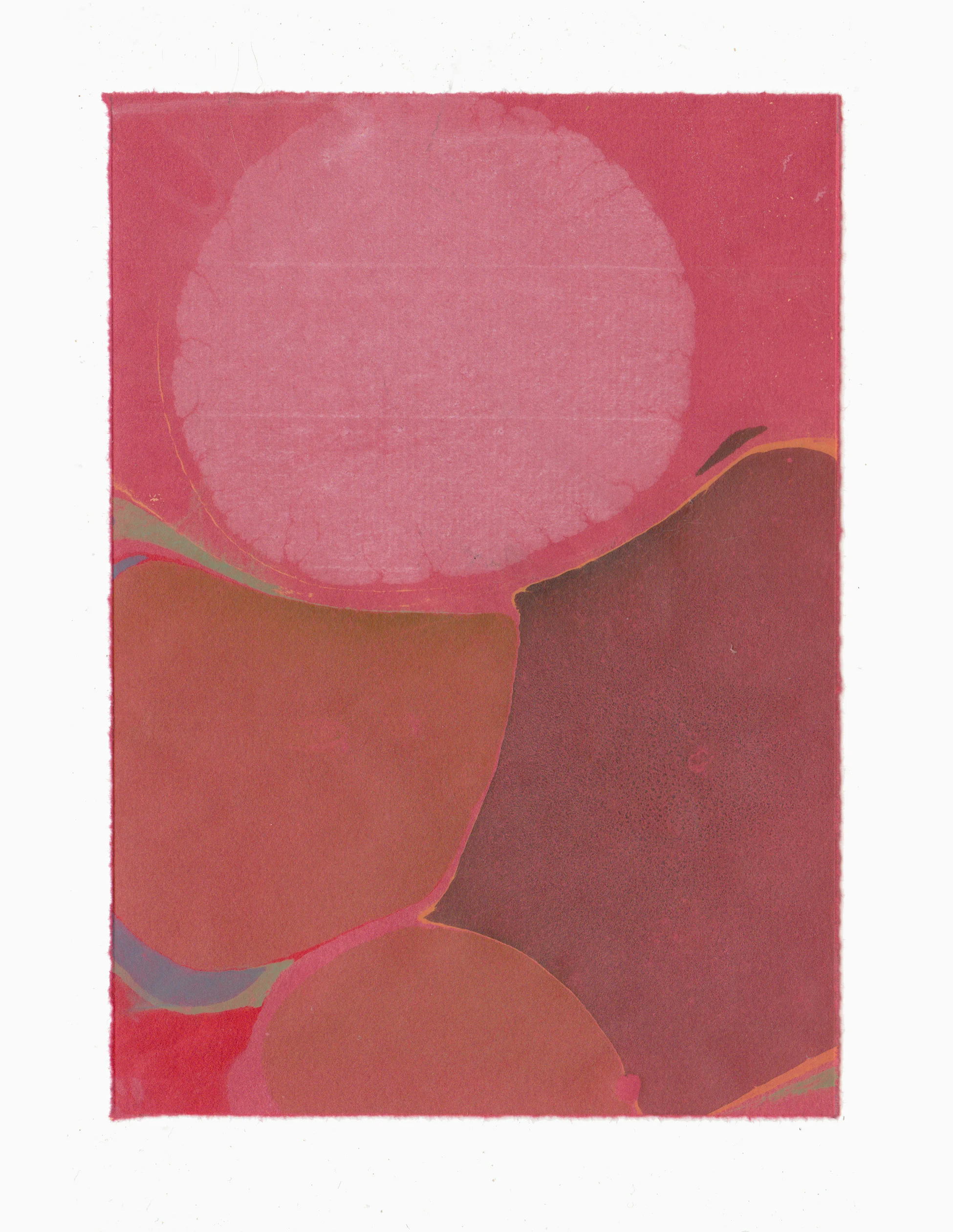 2019 Ink and dye on paper 5” x 7”