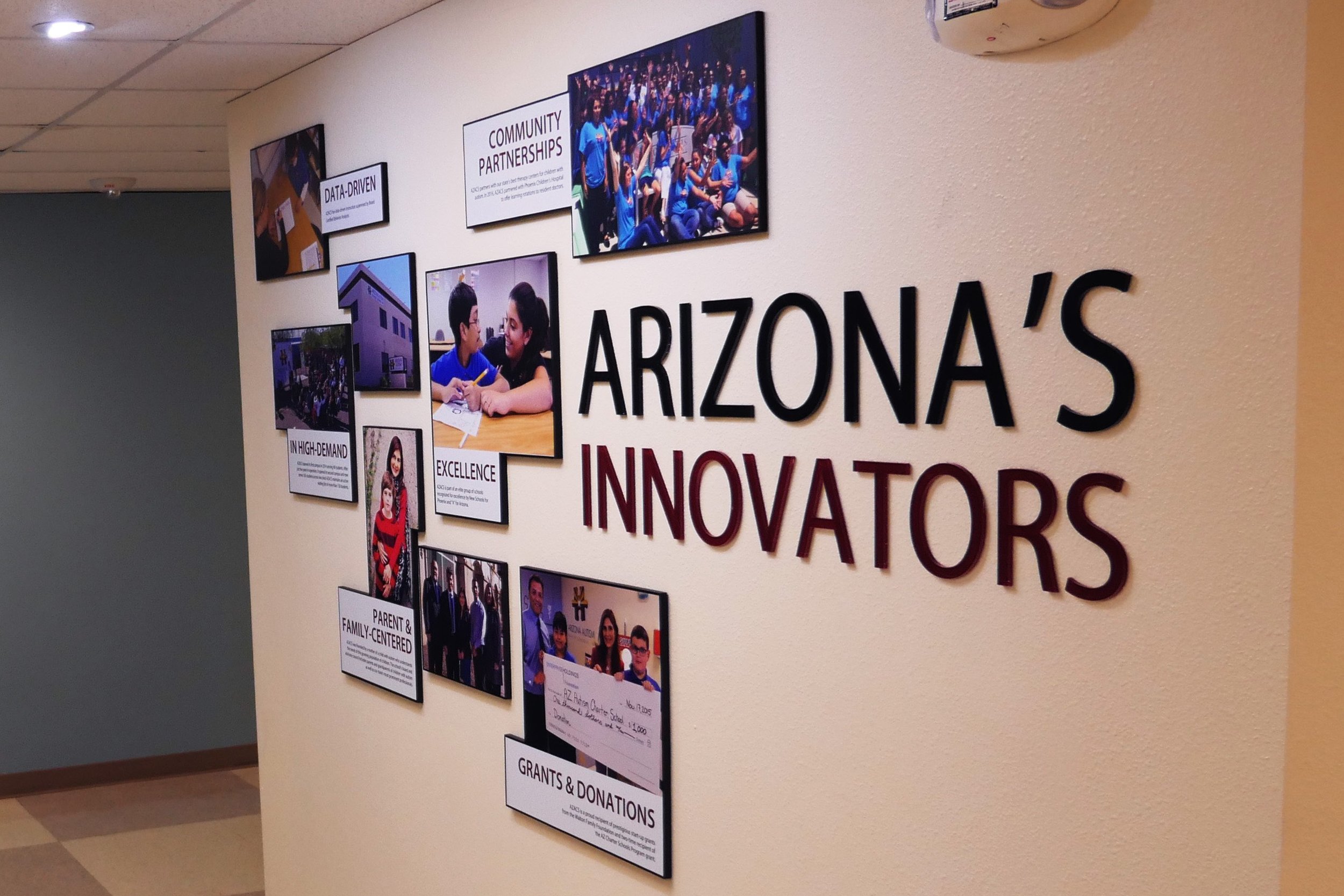 Arizona Innovators Signage - AZACS Upper School Campus Renovation 2016.jpg