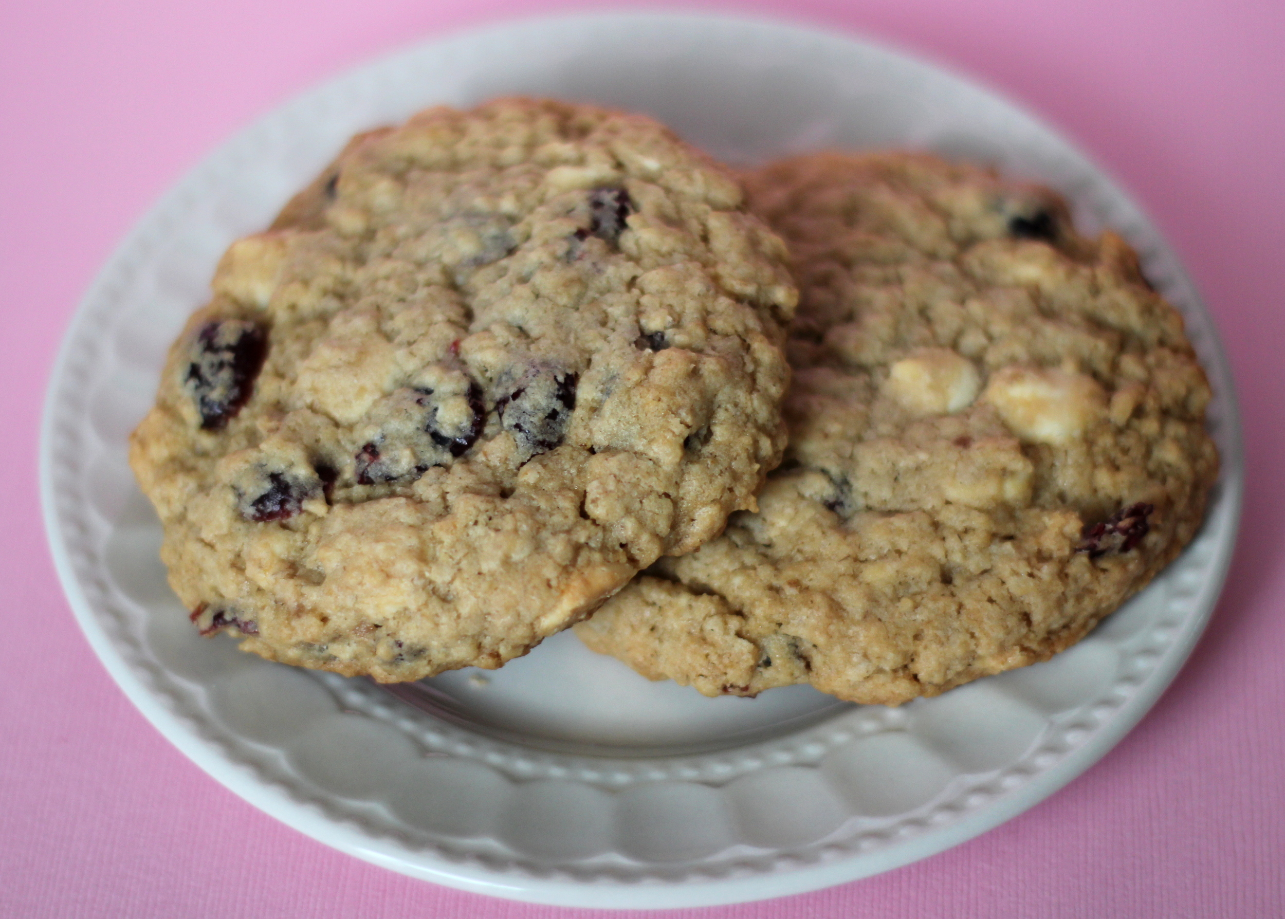 Oatmeal with Cranberry & White Chocolate