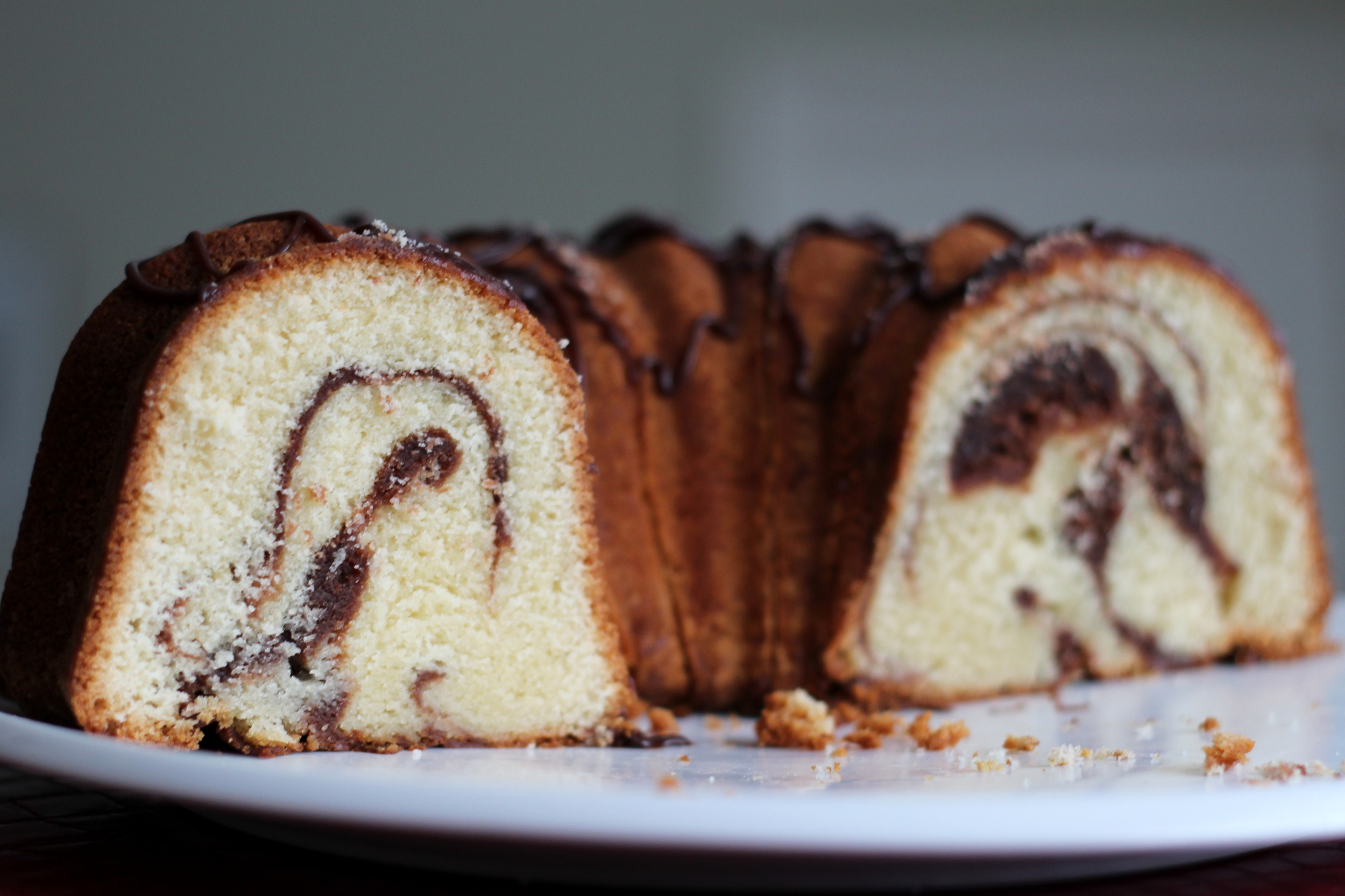 Fudge Swirl Pound Cake : $24