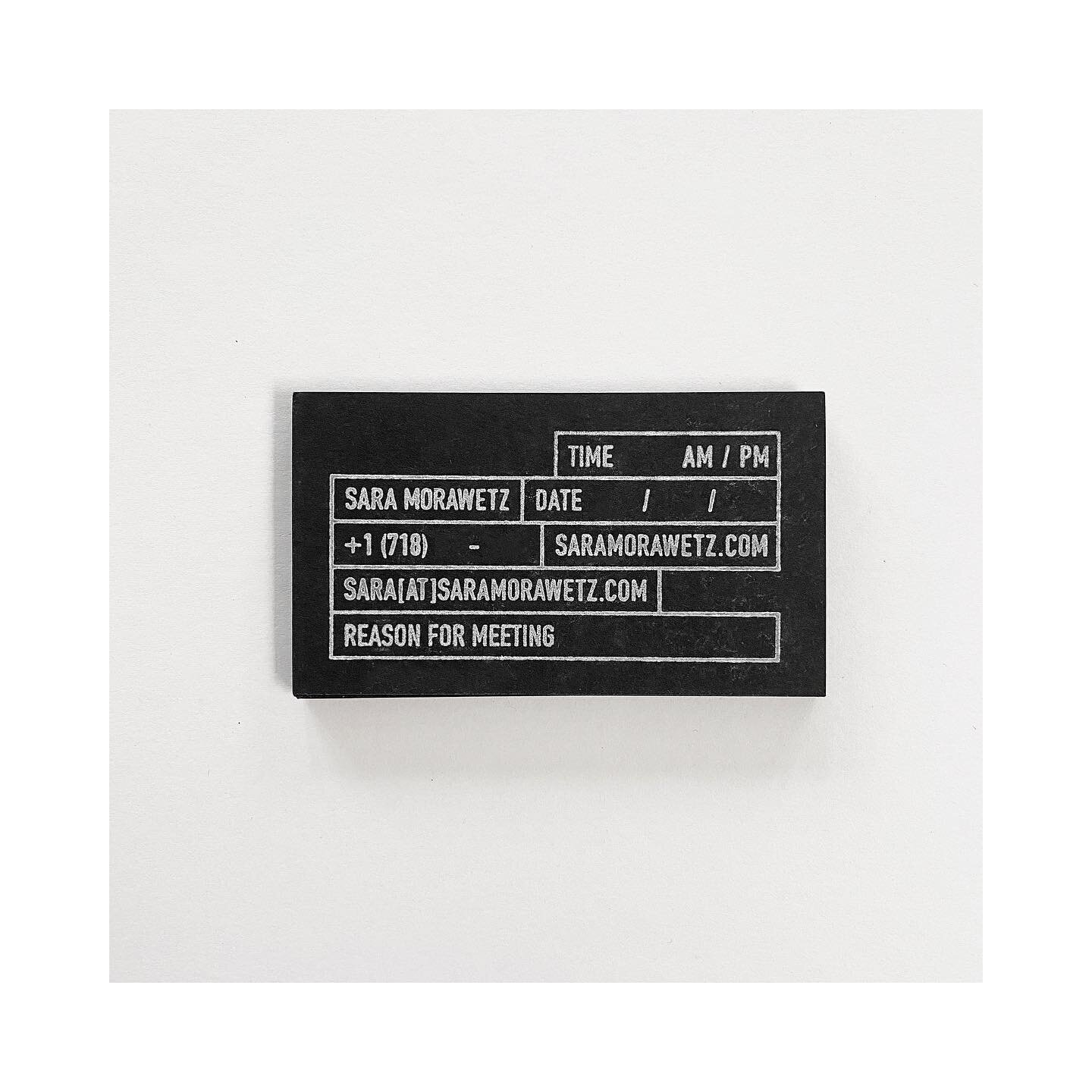 Back to business[card] // still chuffed with this design [ and so nice to give it to people again ]