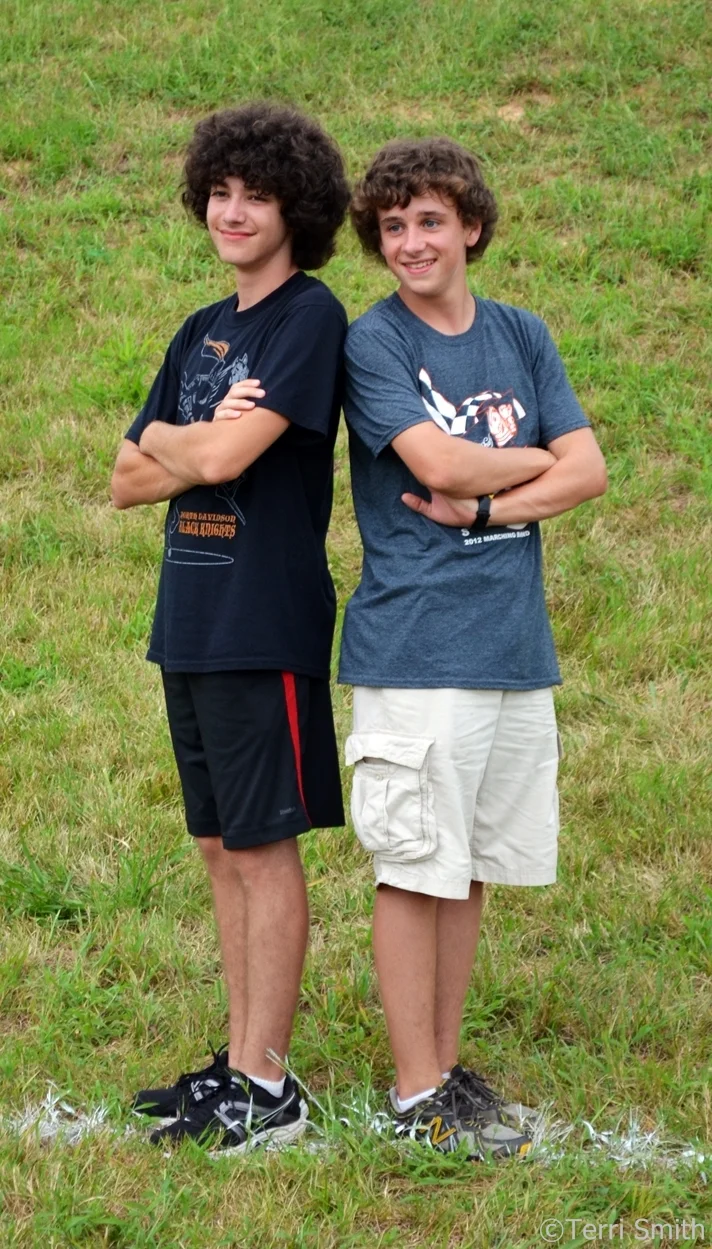 Drum Majors - Logan Smith & Alex Wall