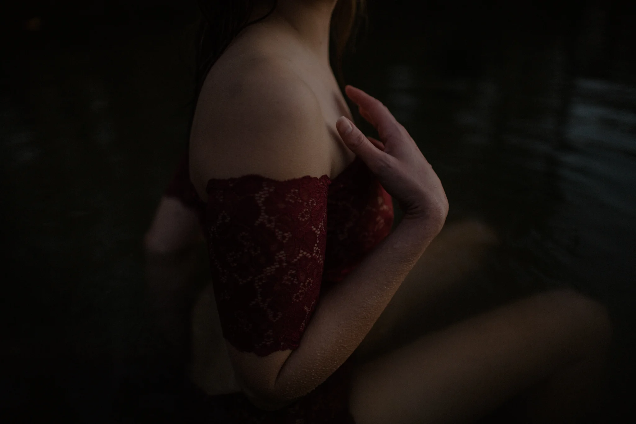 rachael schmitt in nahina lingerie by sarah rose lingerie editorial photography