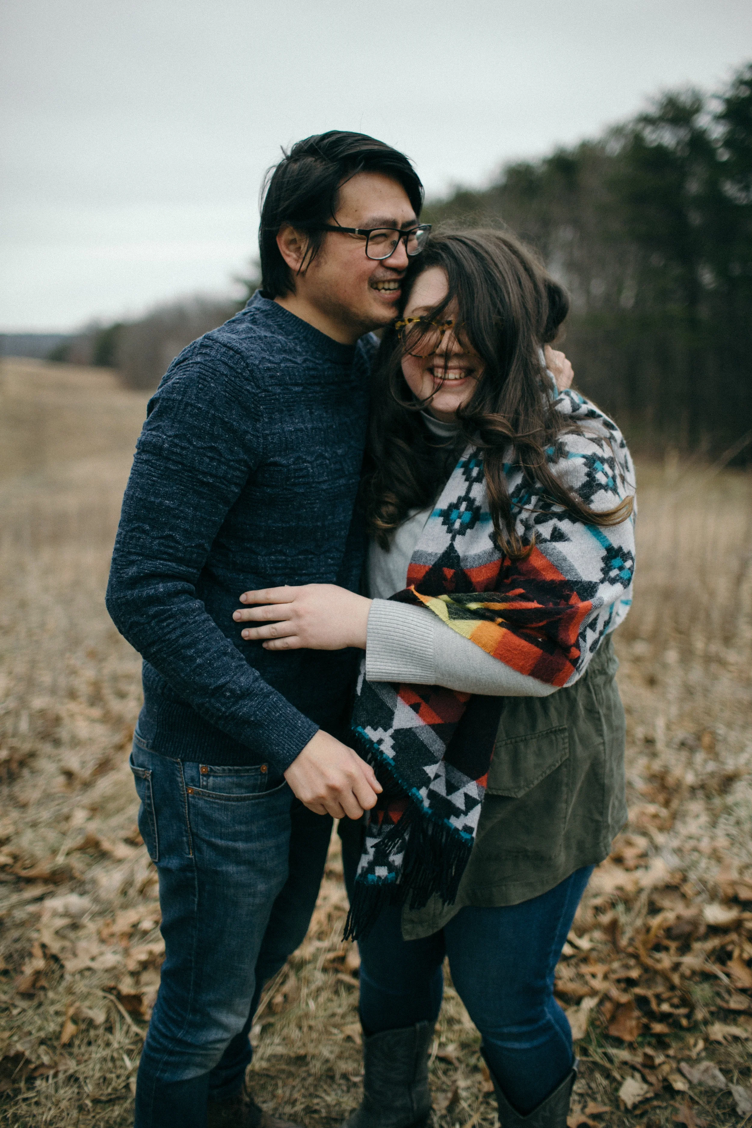 jake and krysti dayton ohio engagement photographer sarah rose hocking hills