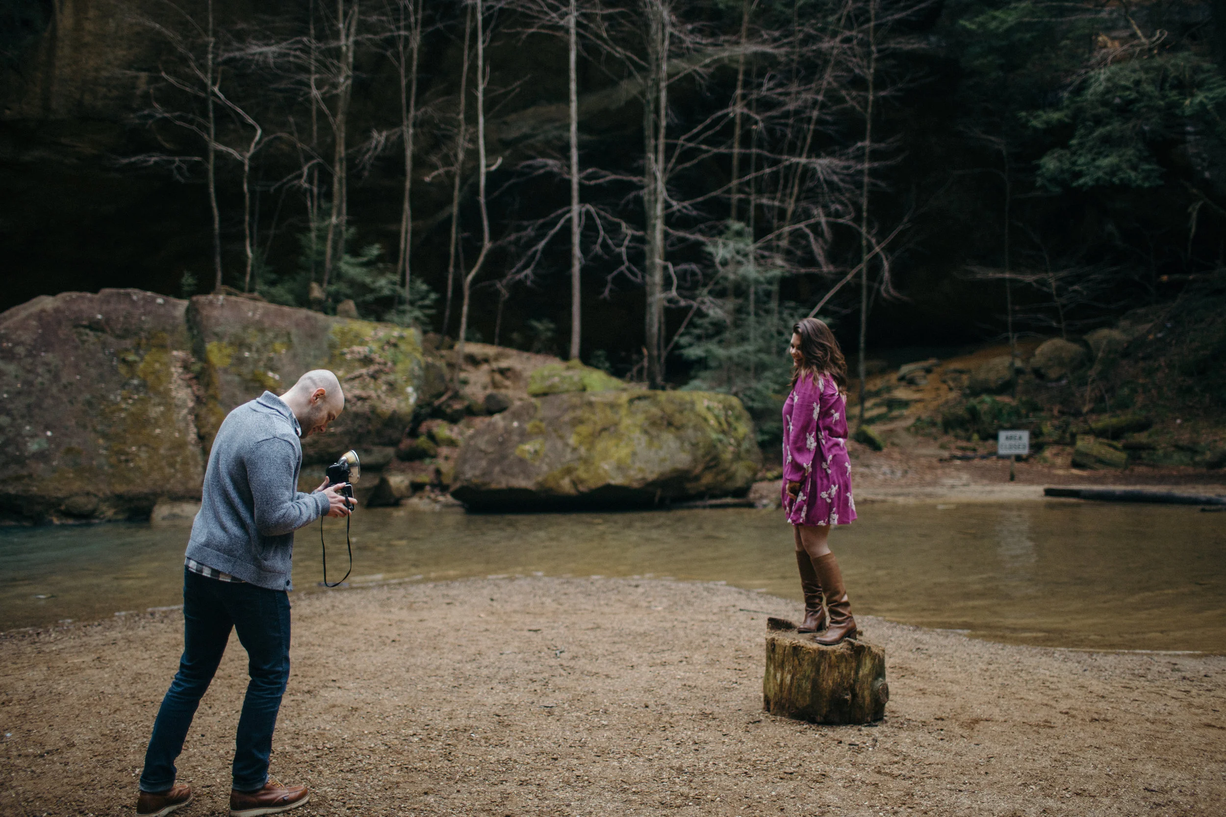jake and krysti dayton ohio wedding photographer sarah rose hocking hills