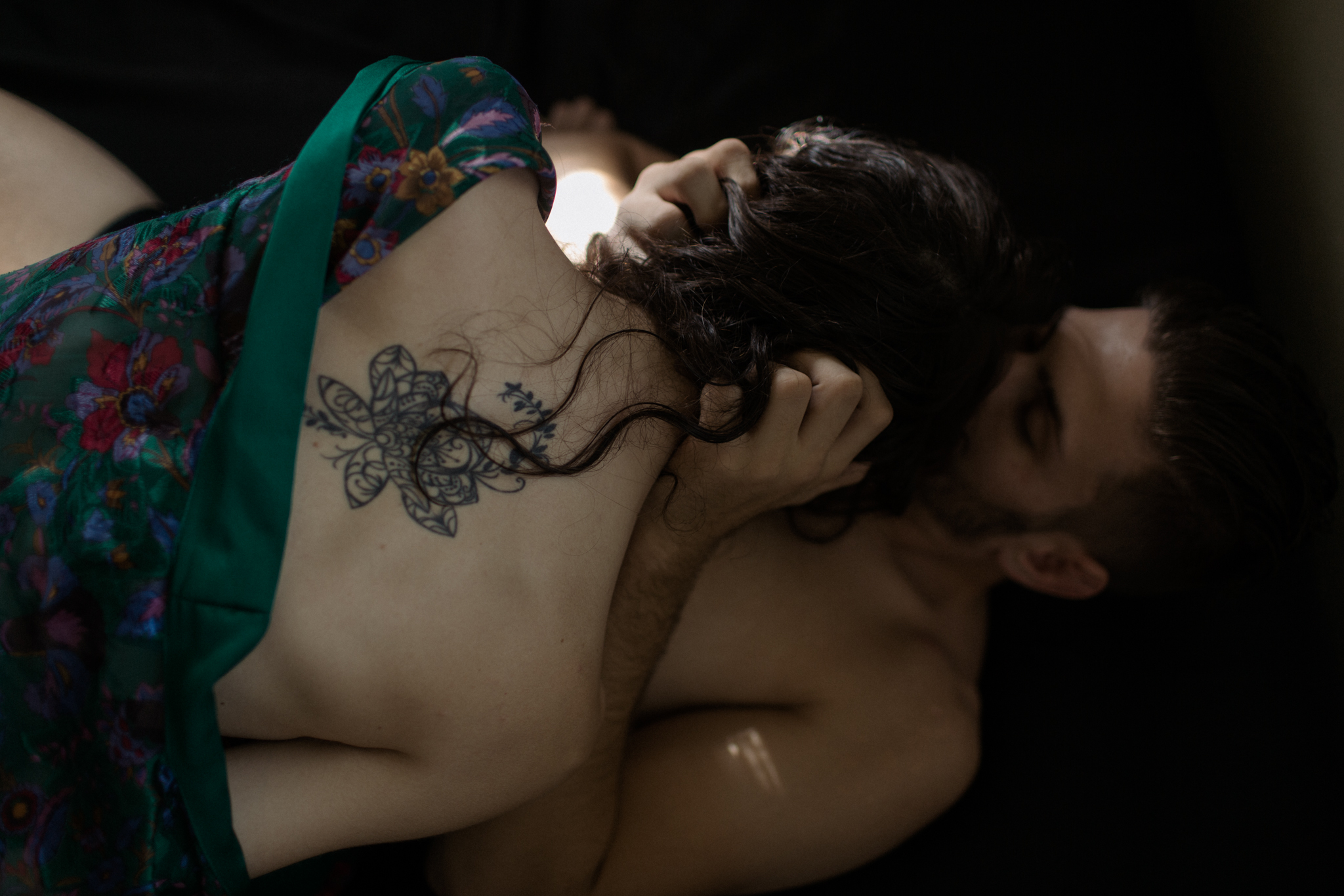 mike and jade columbus ohio couple's boudoir photography by sarah rose