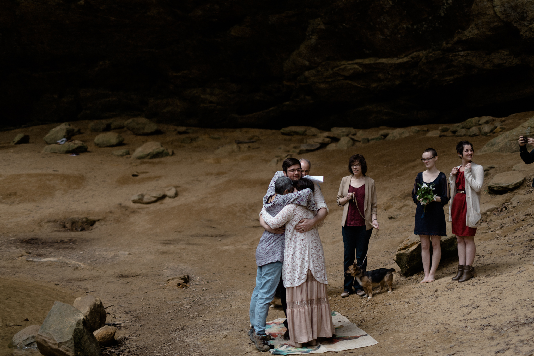 intimate ohio wedding photography justin and brie in hocking hills by sarah rose