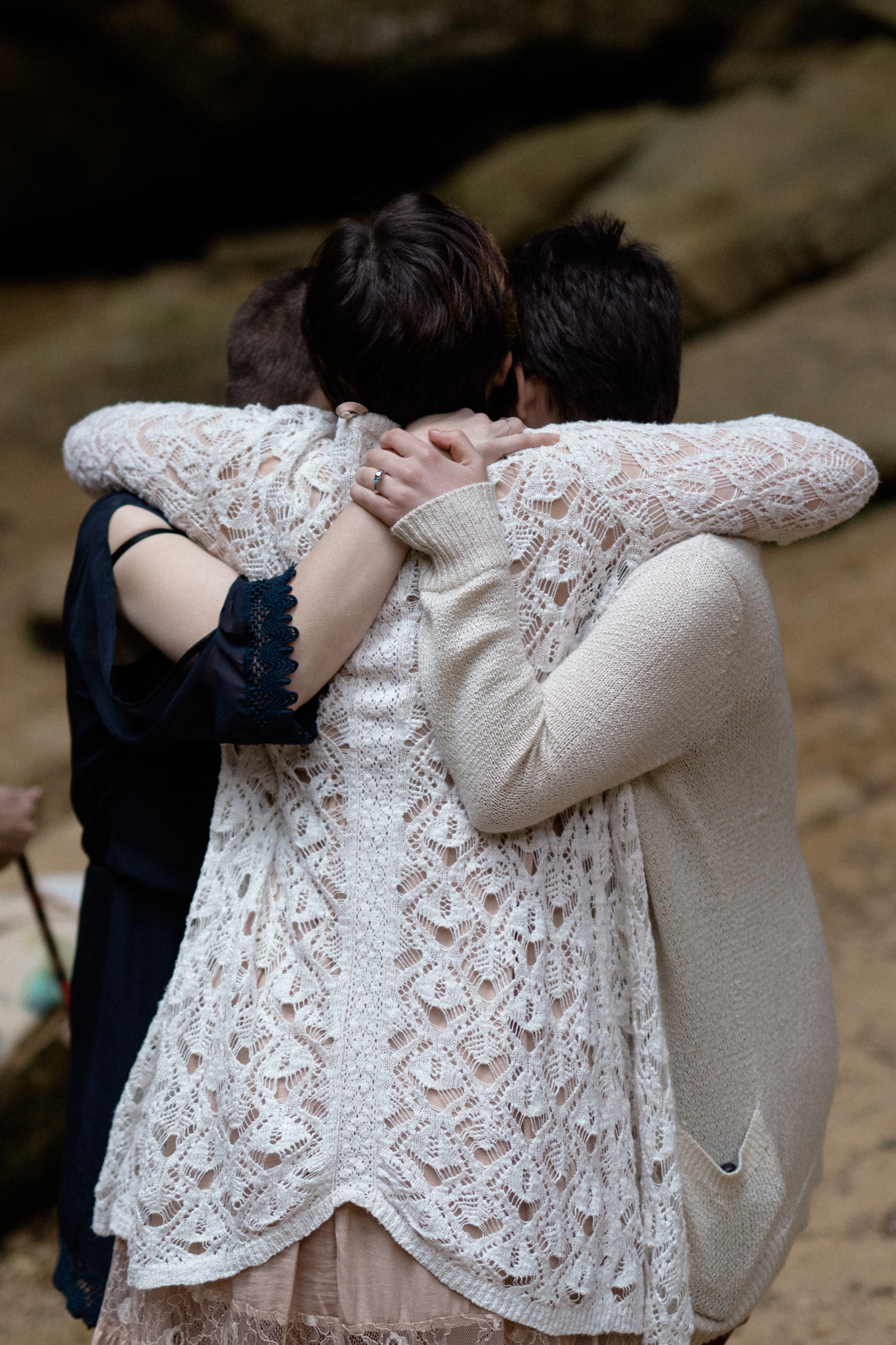 intimate ohio wedding photography justin and brie in hocking hills by sarah rose