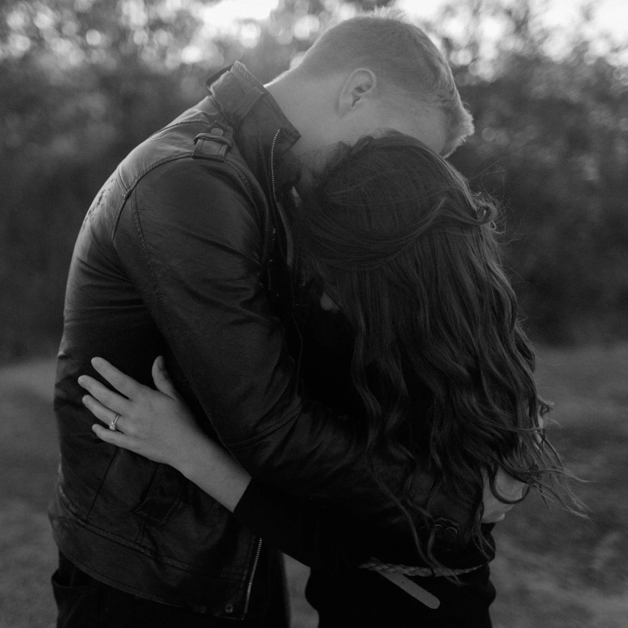 dayton ohio desert inspired engagement photography