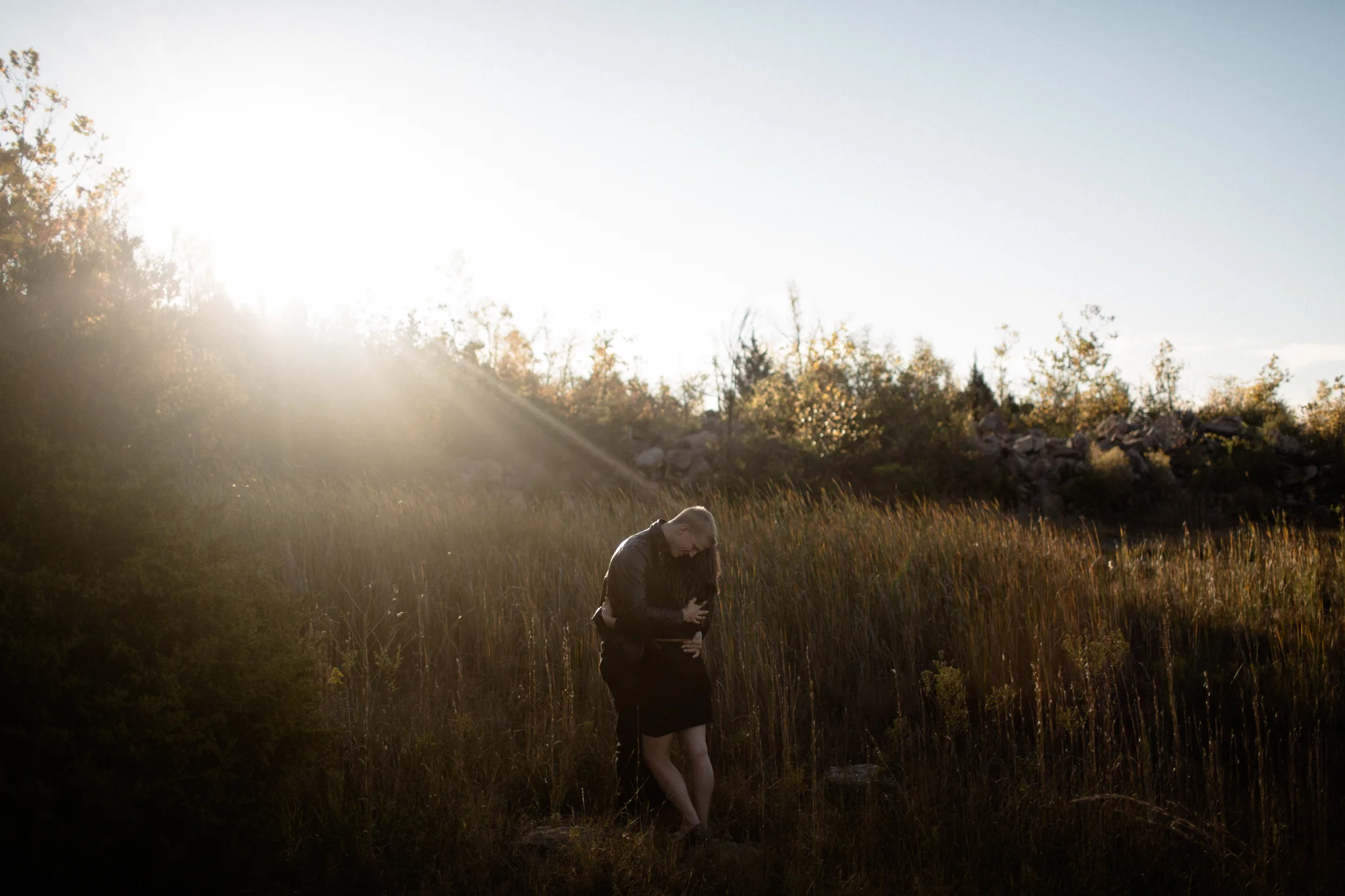 dayton ohio desert inspired engagement photography