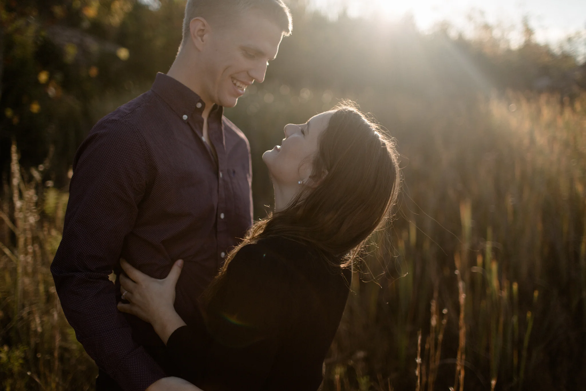dayton ohio desert inspired engagement photography