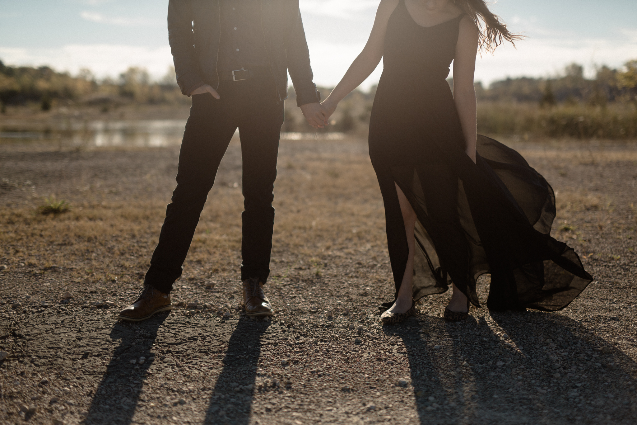 cincinnati ohio desert inspired engagement photography