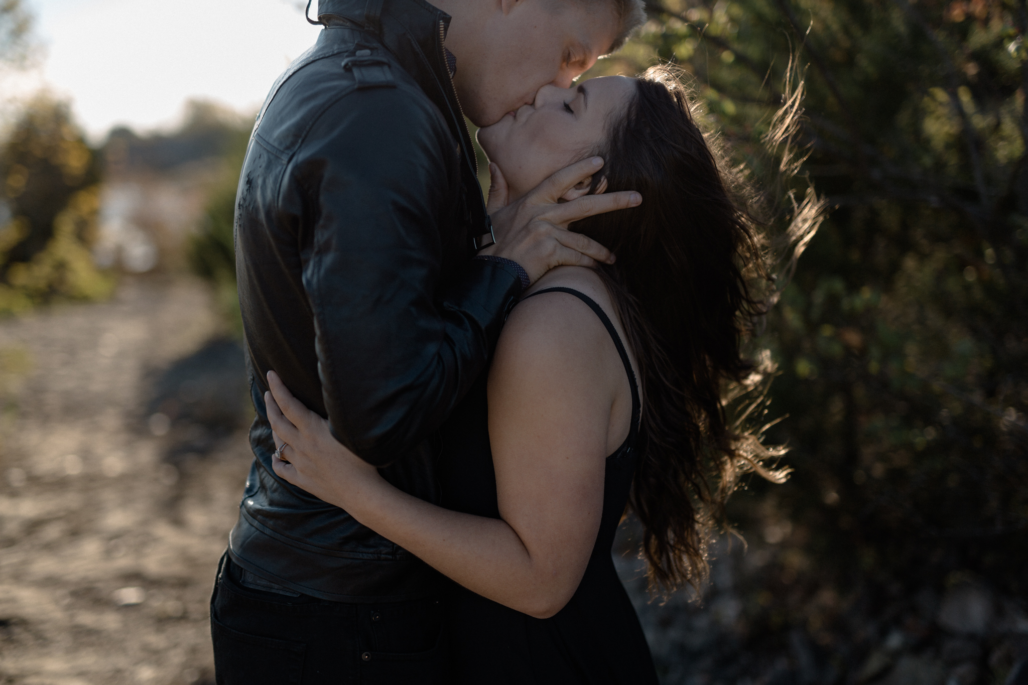 cincinnati ohio desert inspired engagement photography