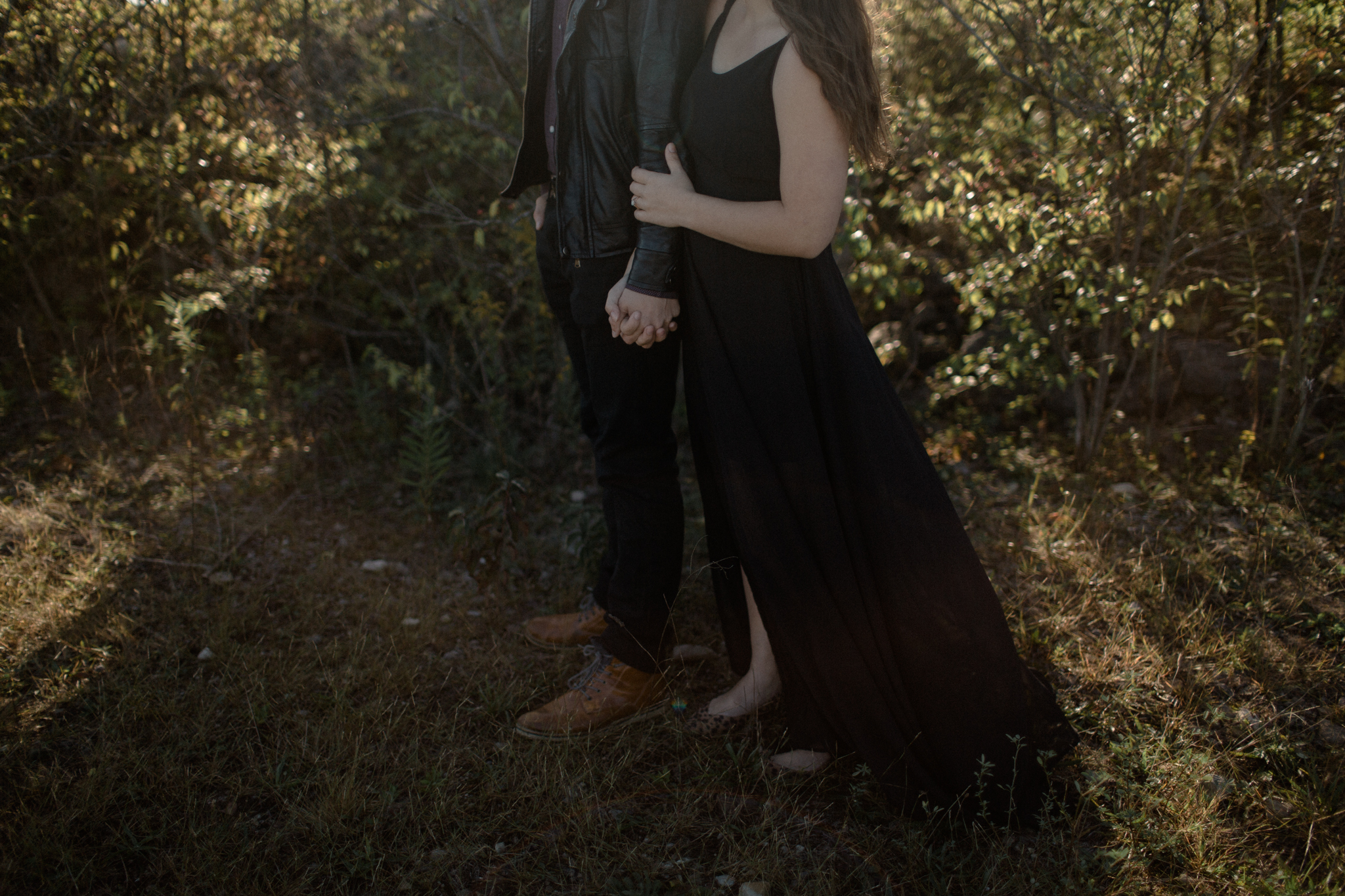 columbus ohio desert inspired engagement photography