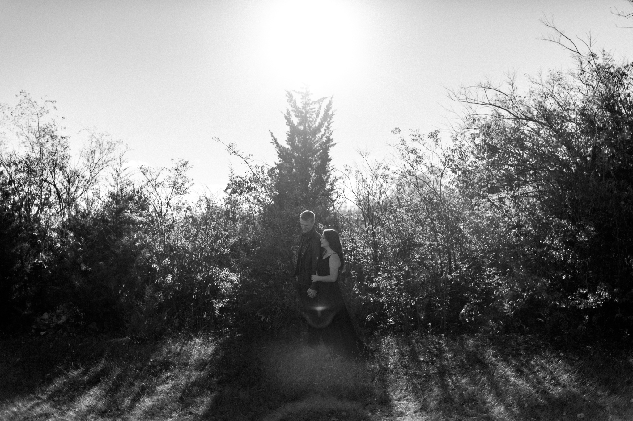 columbus ohio desert inspired engagement photography