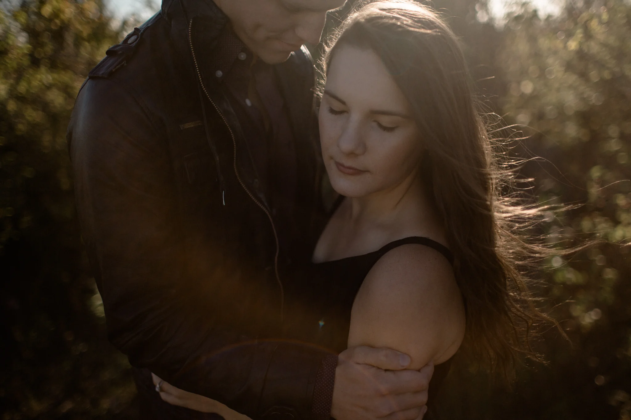columbus ohio desert inspired engagement photography