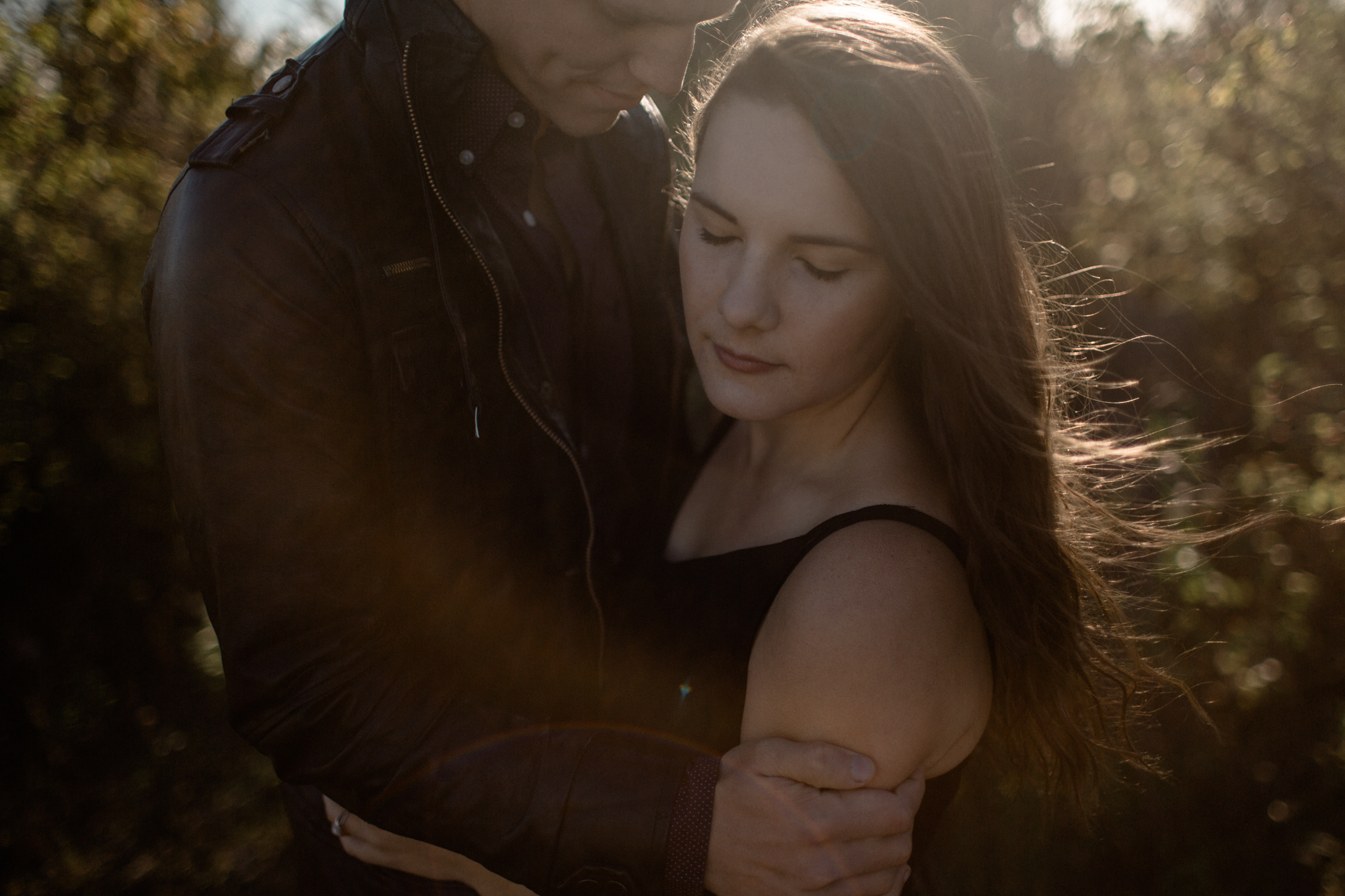 columbus ohio desert inspired engagement photography