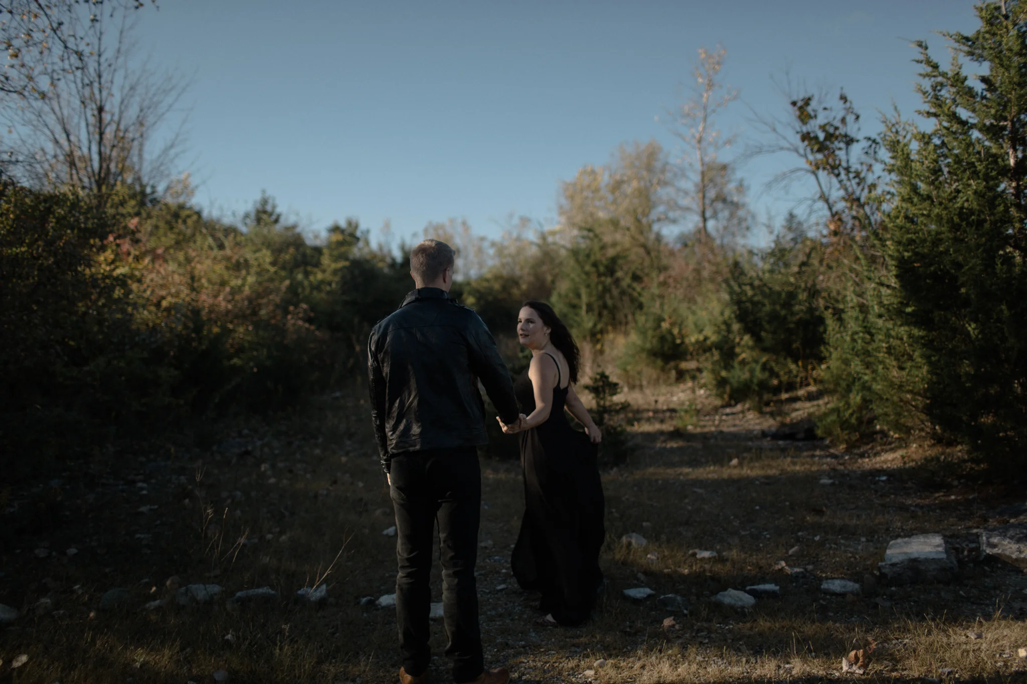 columbus ohio desert inspired engagement photography