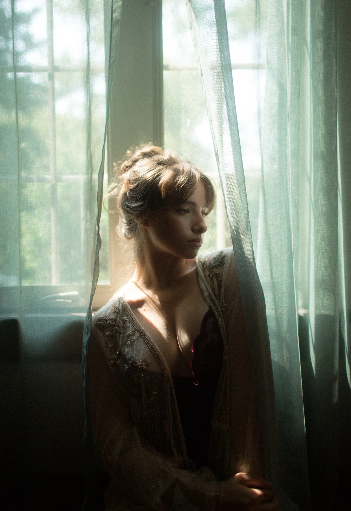Dreamy free people urban outfitters inspired portrait editorial session Columbus Ohio photographer sarah rose photography