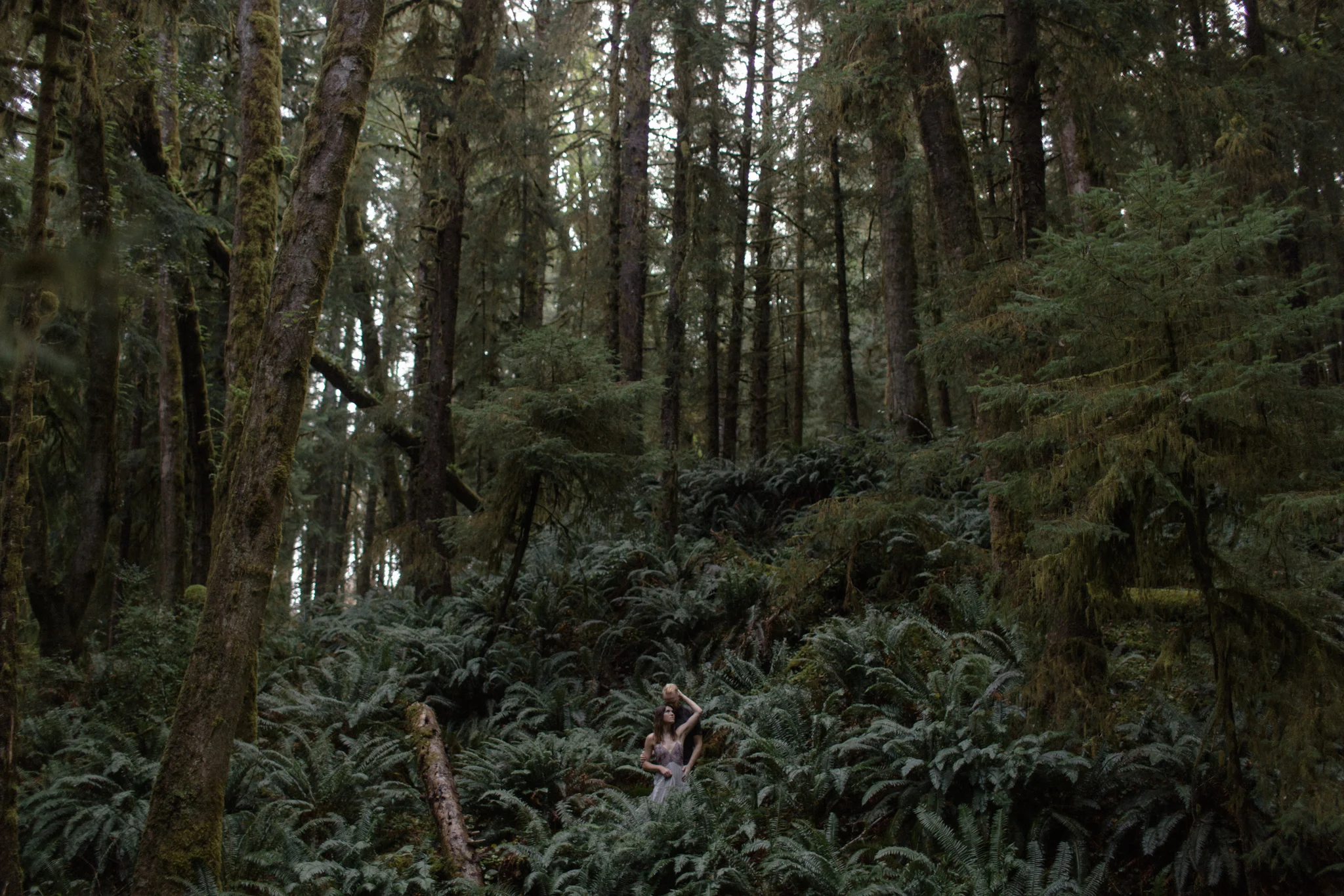 Oregon coast engagement session at cannon beach and ecola state park destination travel photographer sarah rose walk