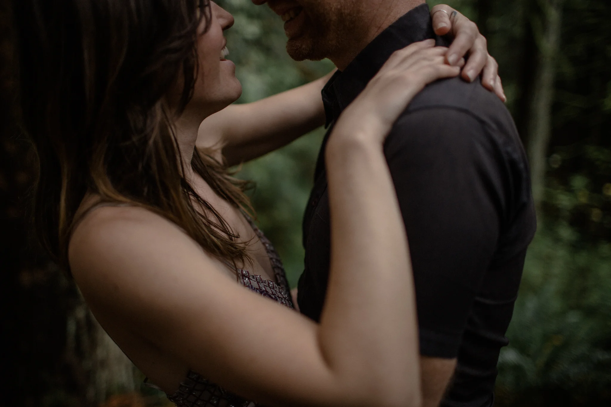 Oregon coast engagement session at cannon beach and ecola state park destination travel photographer sarah rose walk
