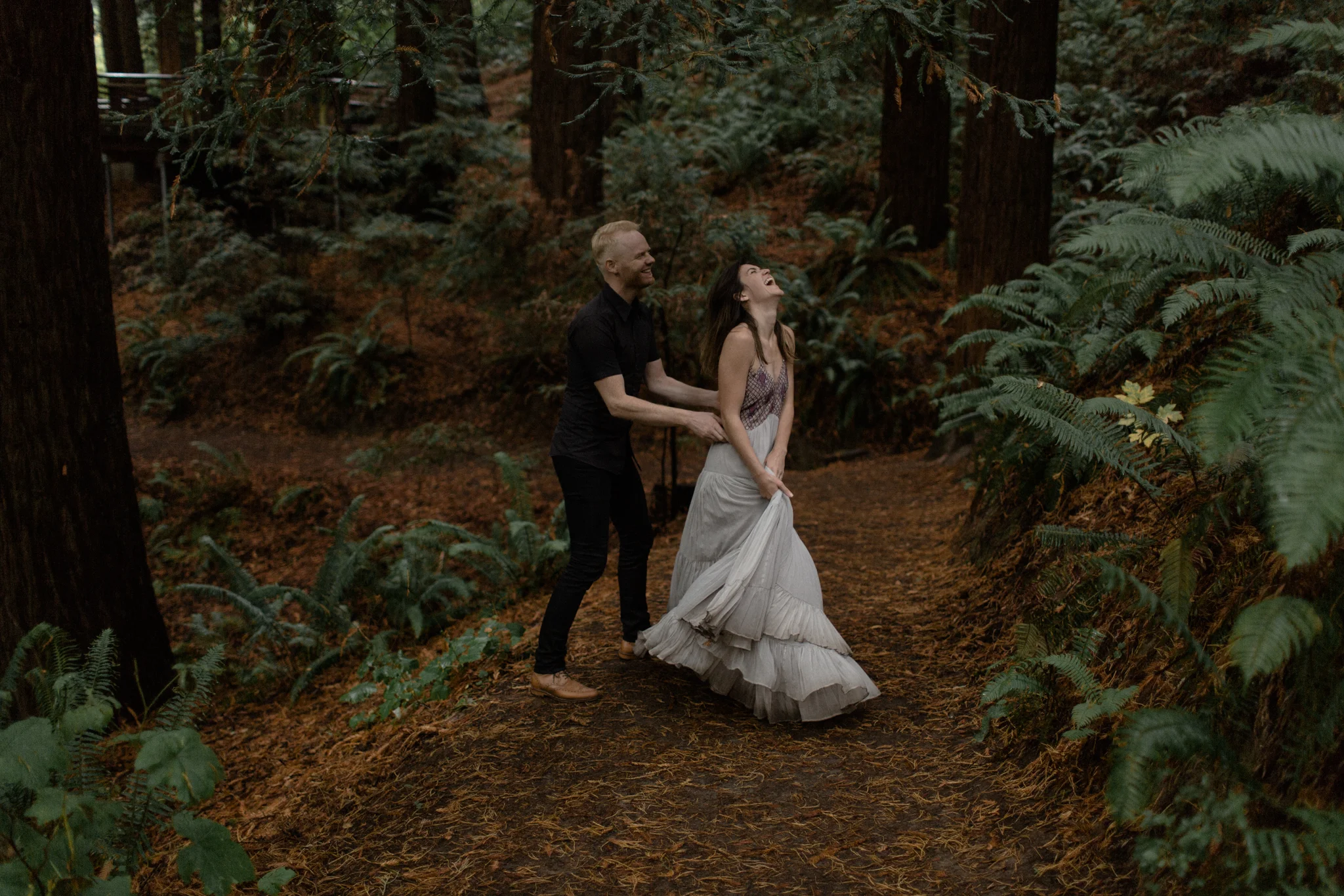 Oregon coast engagement session at cannon beach and ecola state park destination travel photographer sarah rose walk