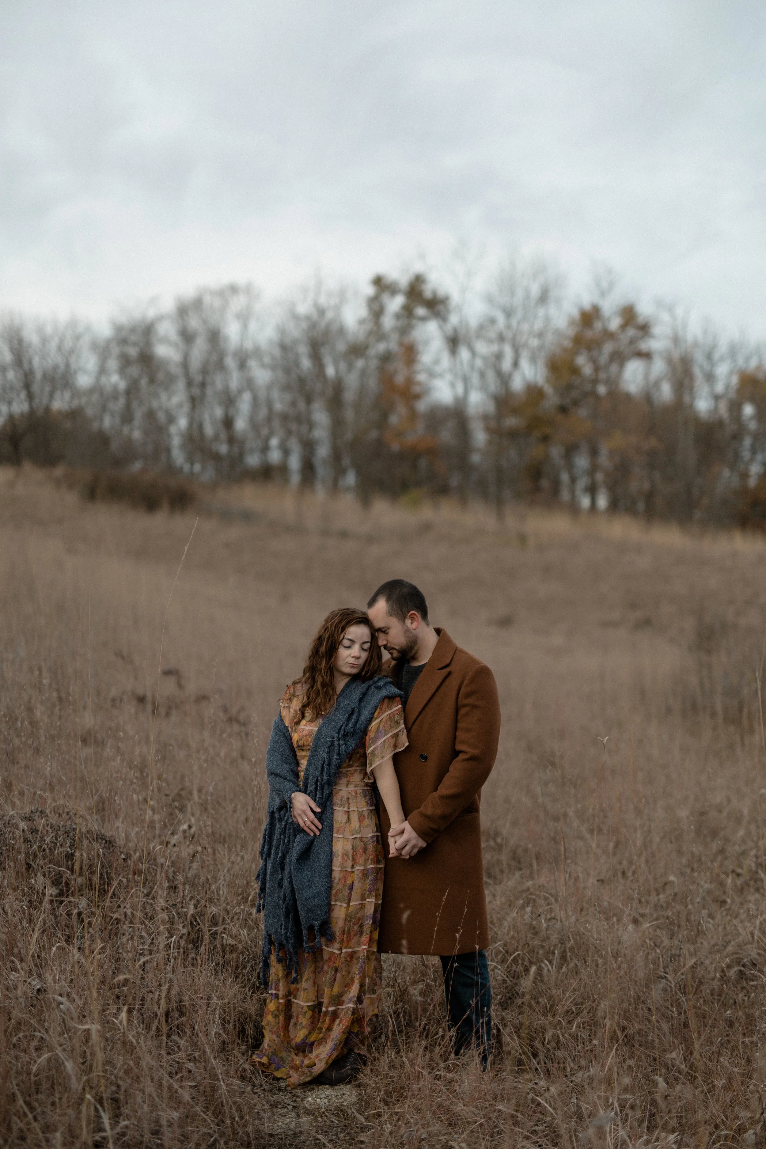 autumn engagement session inspiration. fall engagement session colors. ohio engagement photographer. bohemian floral style. moody engagement photography. sarah rose photography. i am sarah rose.