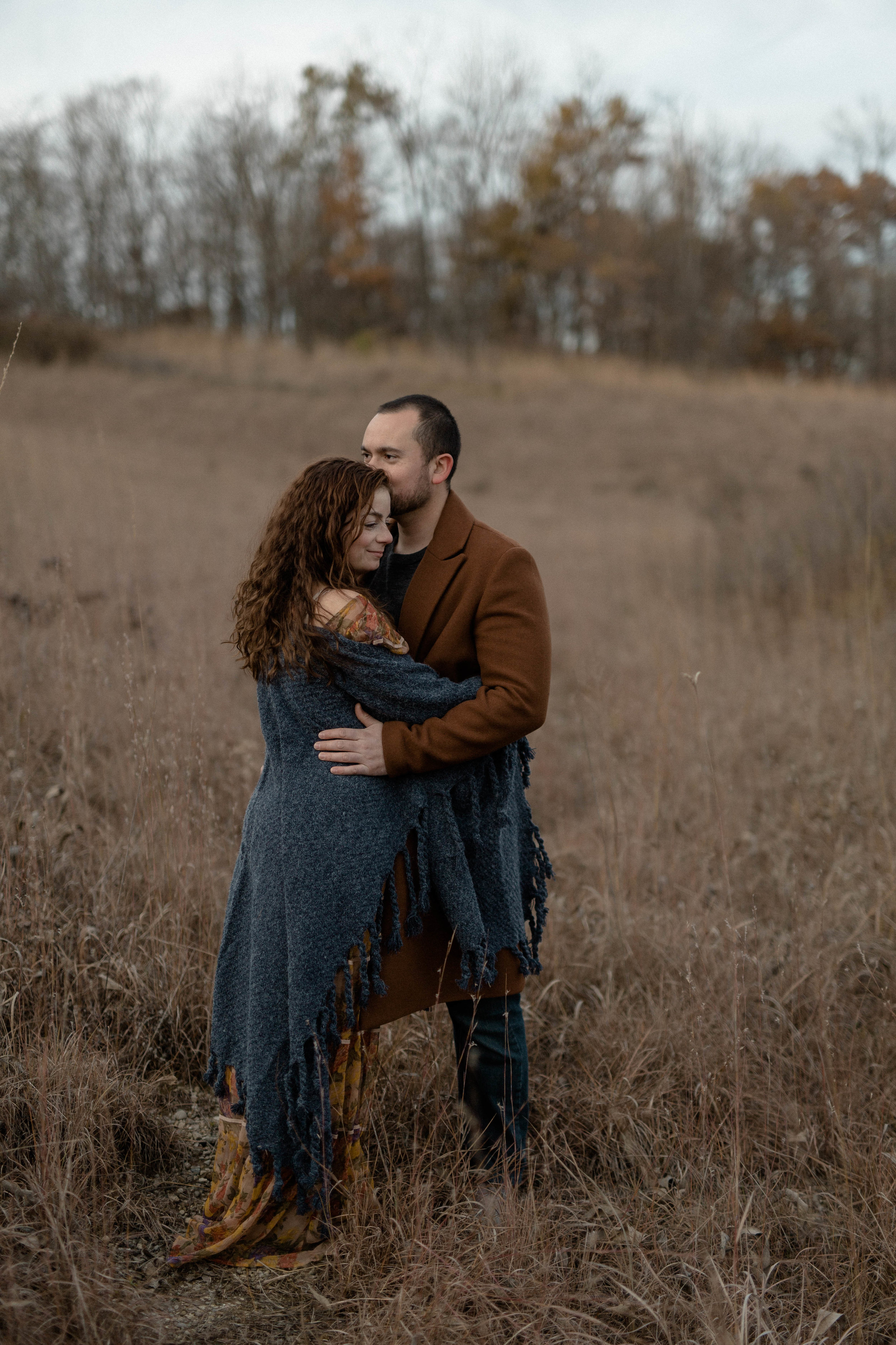 autumn engagement session inspiration. fall engagement session colors. ohio engagement photographer. bohemian floral style. moody engagement photography. sarah rose photography. i am sarah rose.