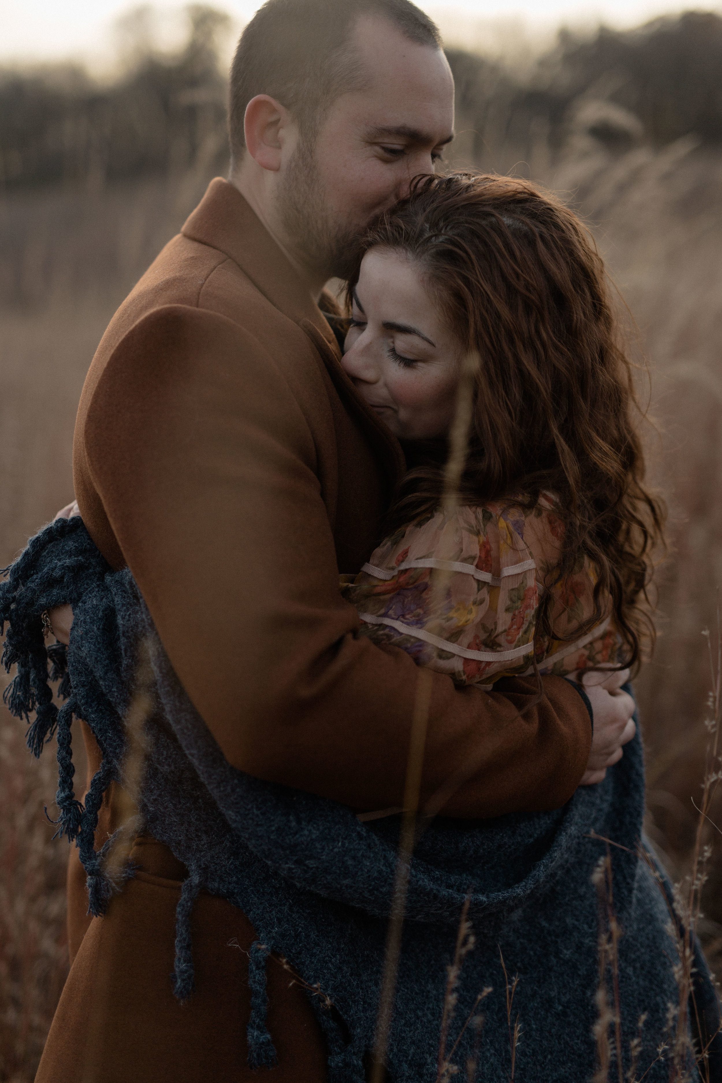 autumn engagement session inspiration. fall engagement session colors. ohio engagement photographer. bohemian floral style. moody engagement photography. sarah rose photography. i am sarah rose.