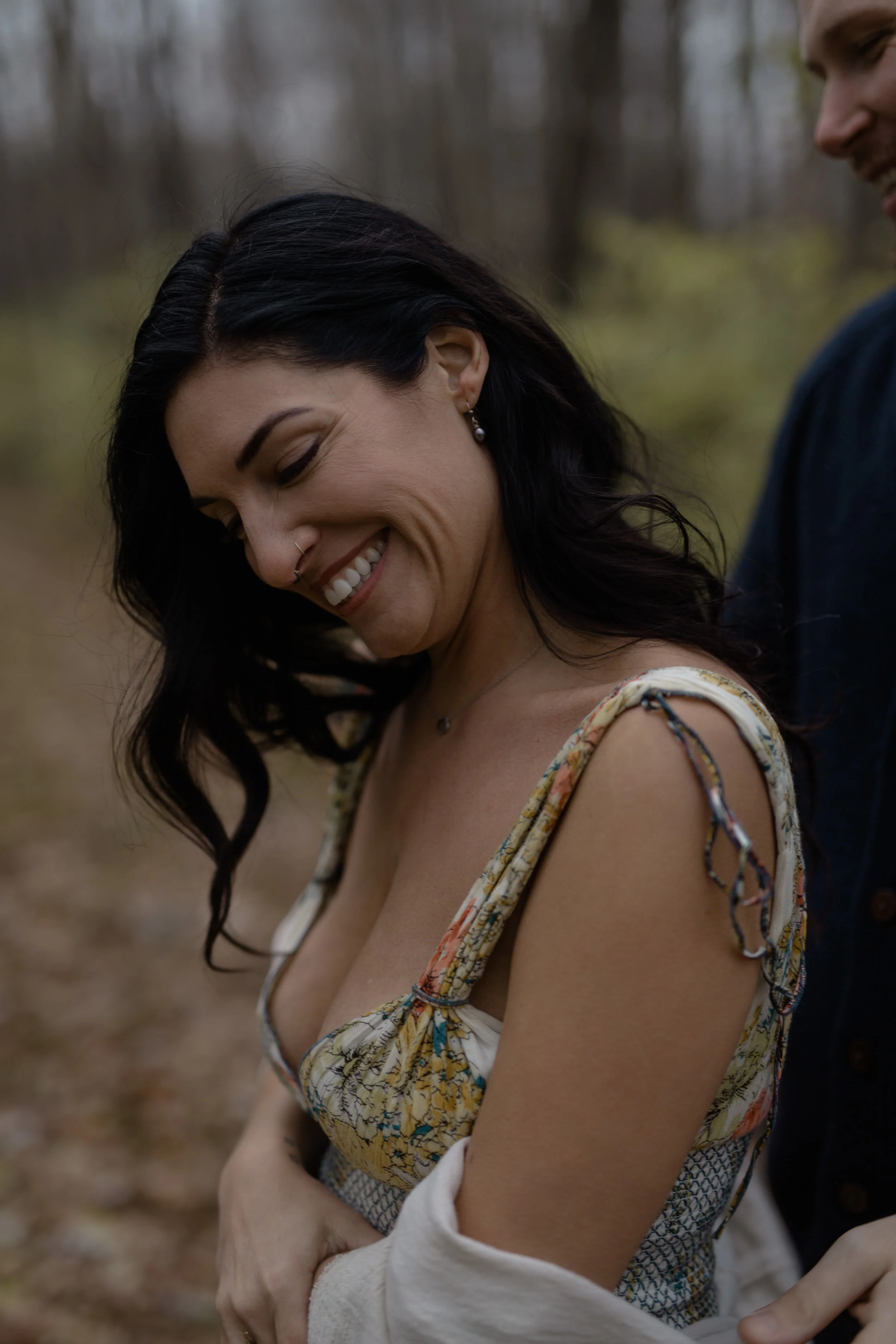 dayton ohio engagement photographer. bohemian floral engagement session. boho style. moody engagement photography. columbus ohio engagement photographer. sarah rose photography. i am sarah rose.
