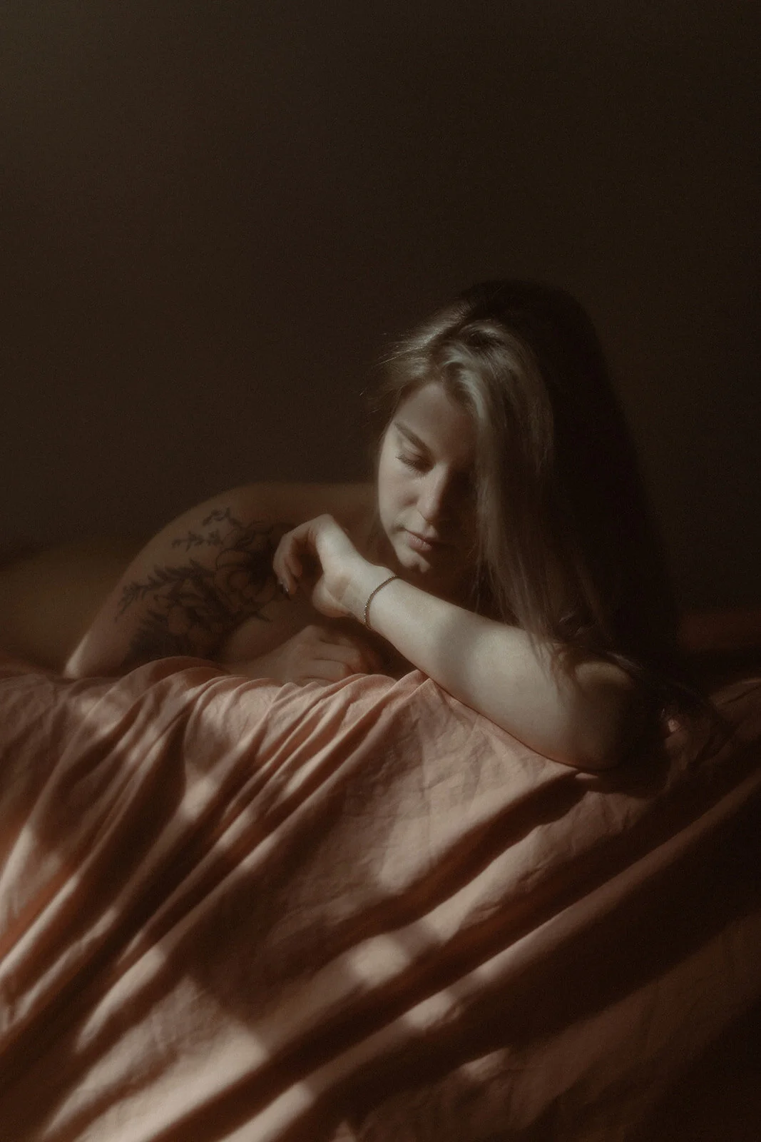 A Portrait of Brea [a non-binary human] by Sarah Rose