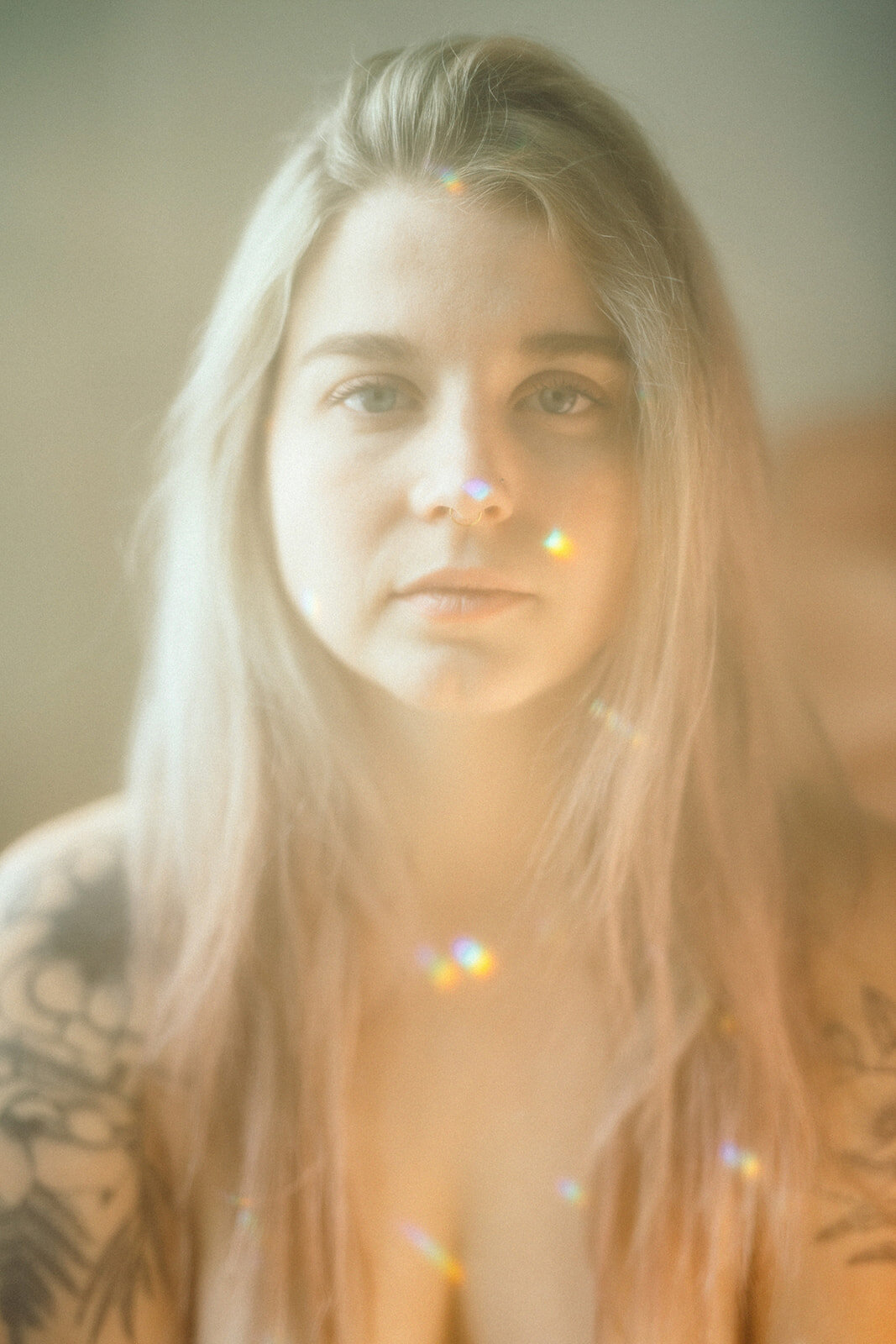 A Portrait of Brea [a non-binary human] by Sarah Rose