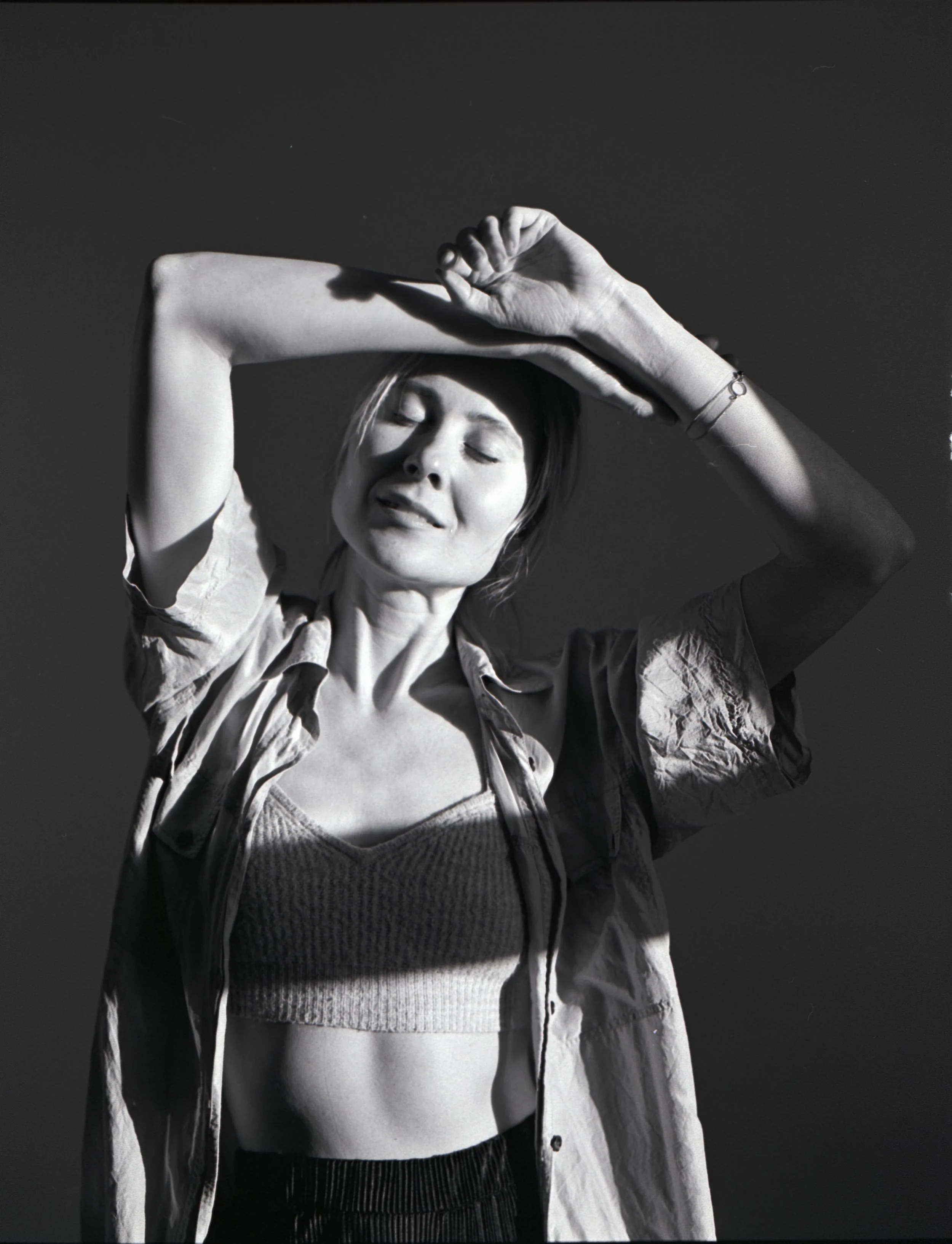 Pentax 67 Film Portrait Photography in Brooklyn New York by Sarah Rose Cusson