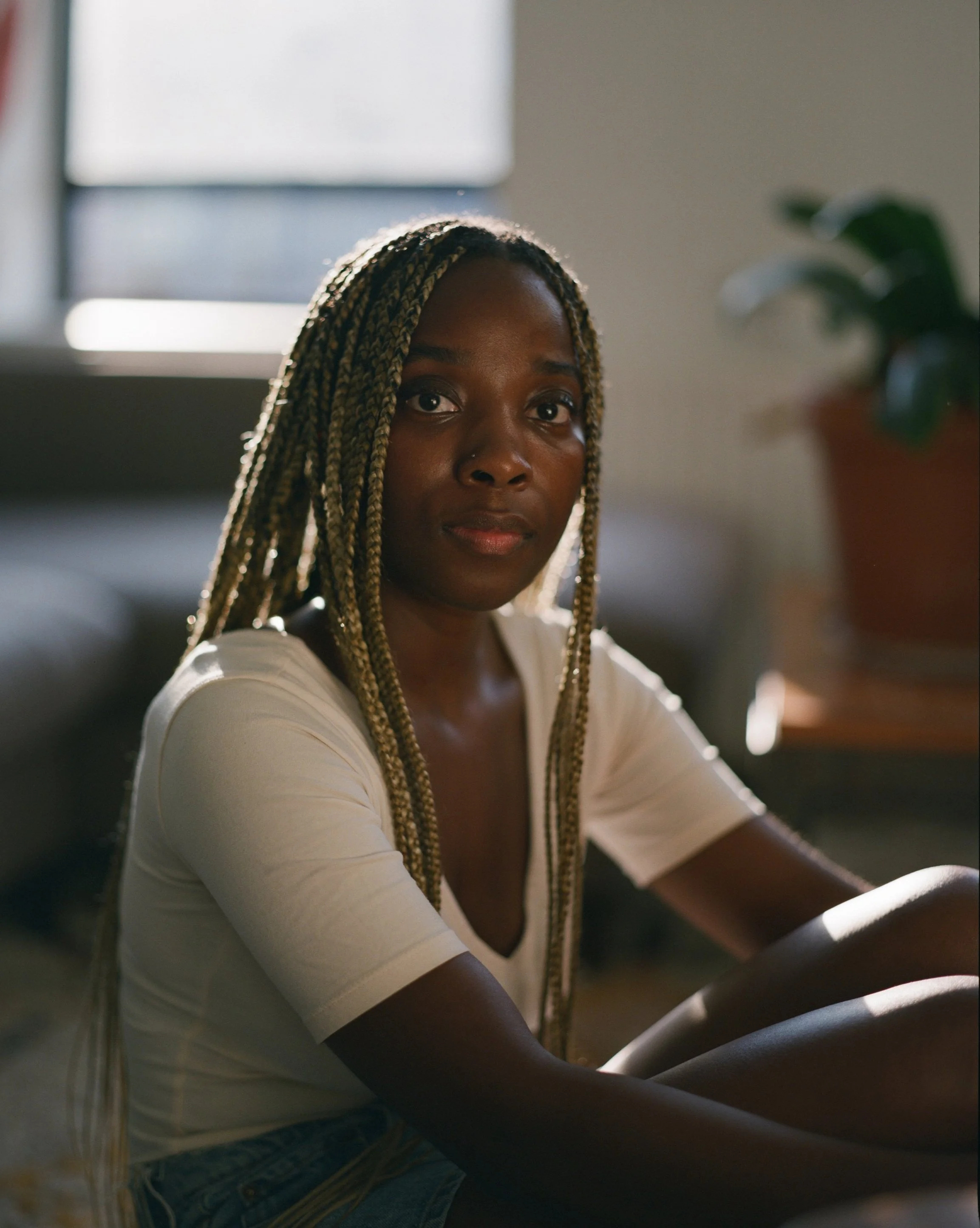 Medium Format Film Portrait in Brooklyn New York by Sarah Rose Cusson